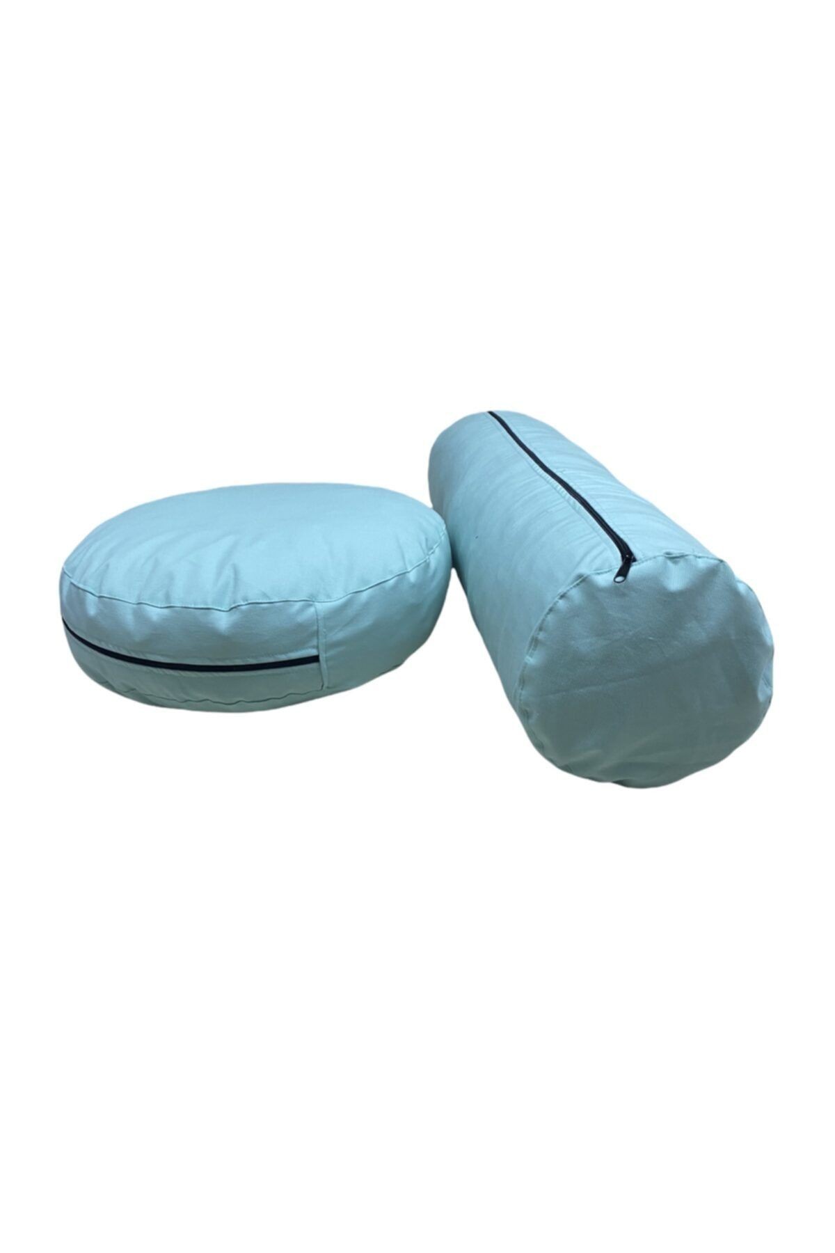 Meditasyon Sandalyesi - Bolster - Meditasyon Minderi Üçlü Set
