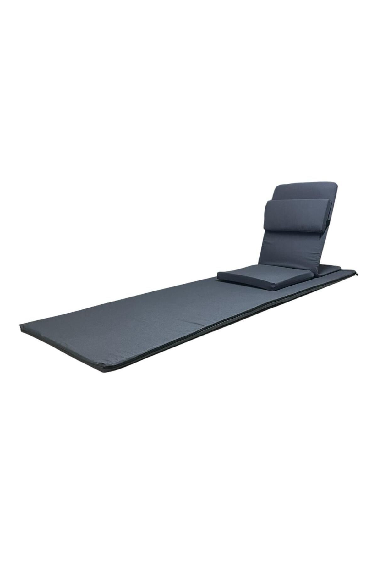 BACKJACK MEDİTASYON SANDALYESİ DESTEKLİ YER MİNDERİ + 60X180 KUMAŞ MAT - BACKJACK 3XL