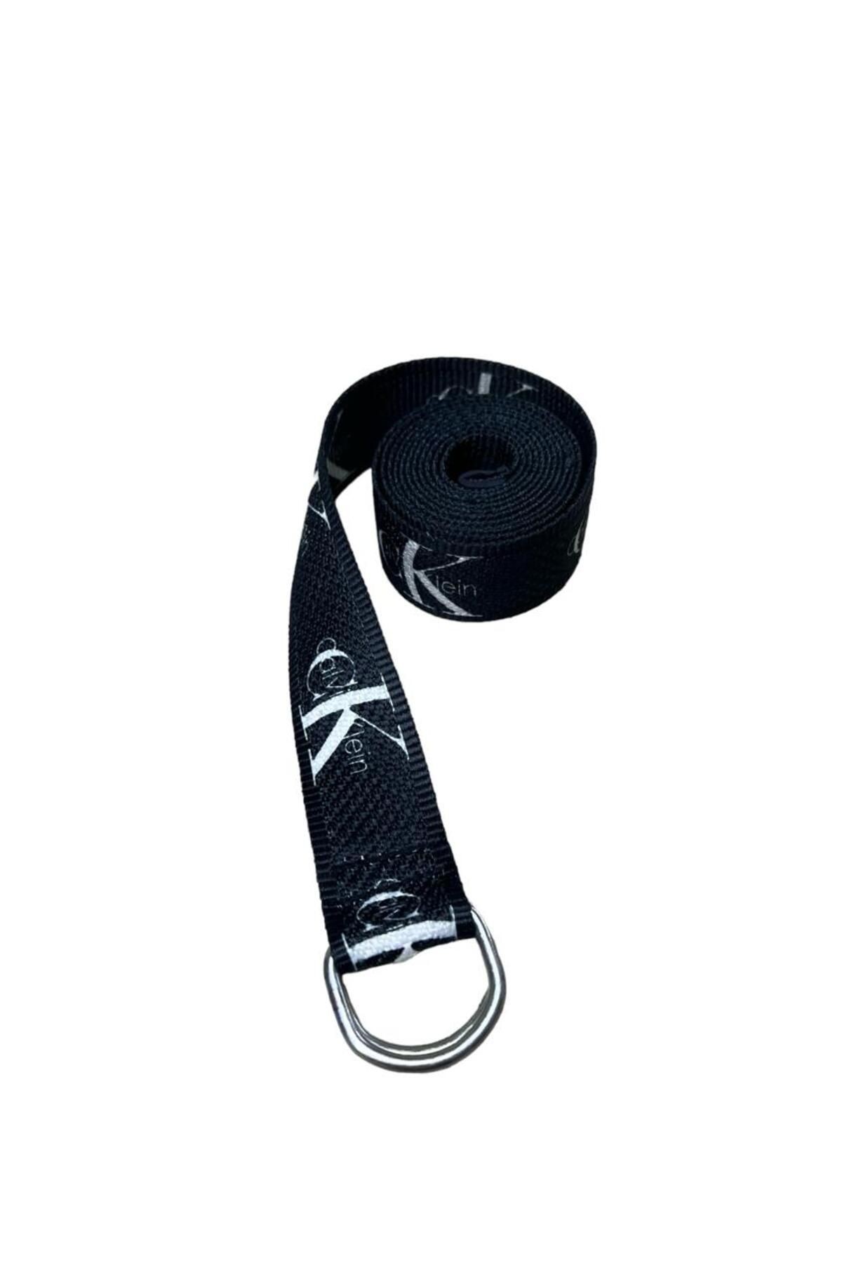 Yoga Kemeri - Desenli Metal Bağlantılı 200 Cm Yoga Kemeri - Yoga Kayışı