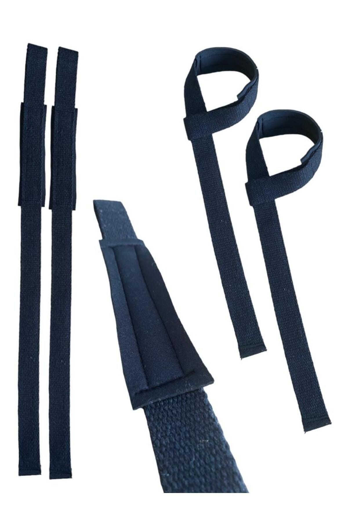 3x61 Cm Halter Strap Fitness Crossfit Halter Ağırlık Kaldırma Kayışı Lifting Deadlift Halter Strapı