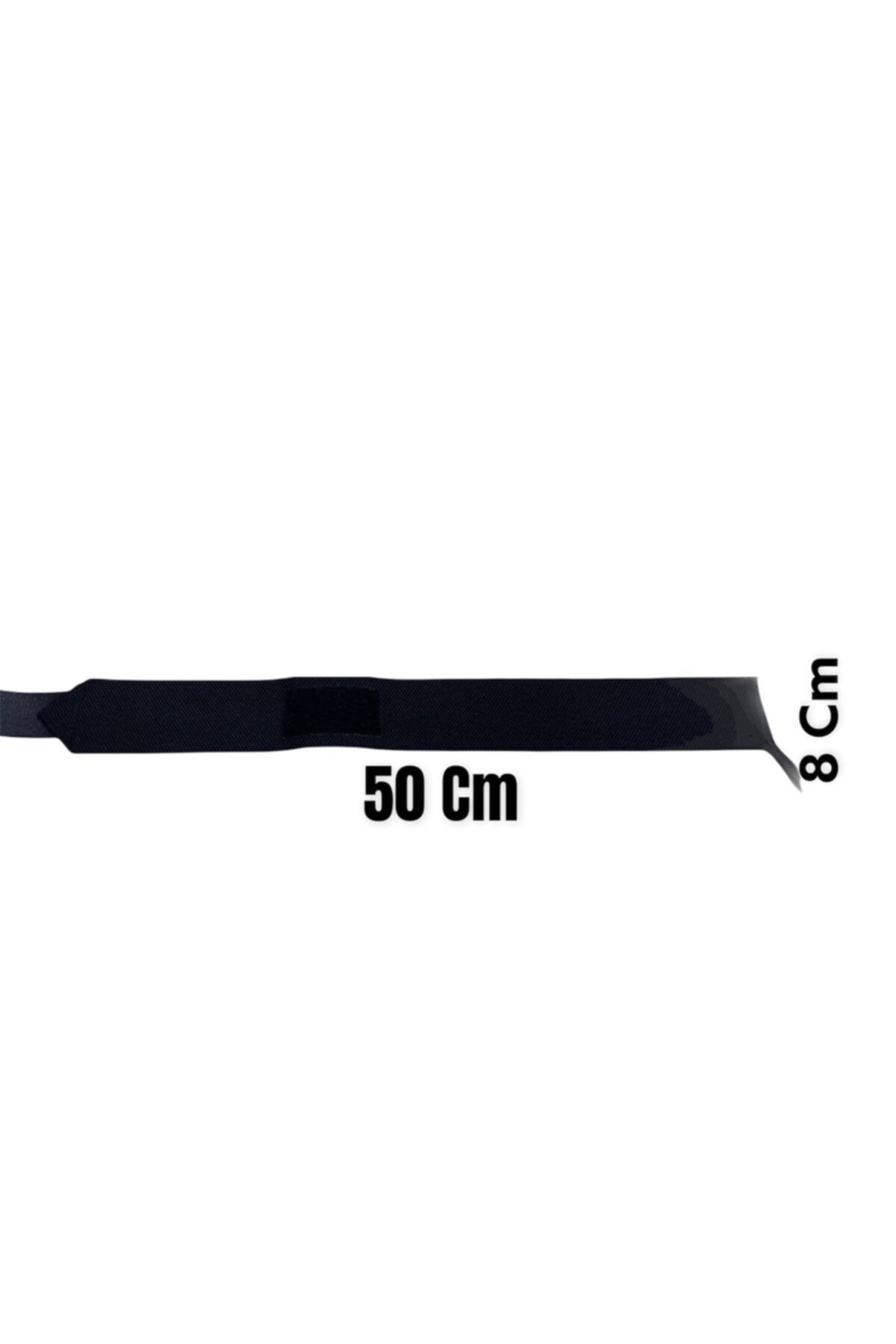 Halter & Fitness & Crossfit Bilek Bandajı 50 X 8 Cm - Wrist Wraps El Bilek Sargısı - 1 Çift