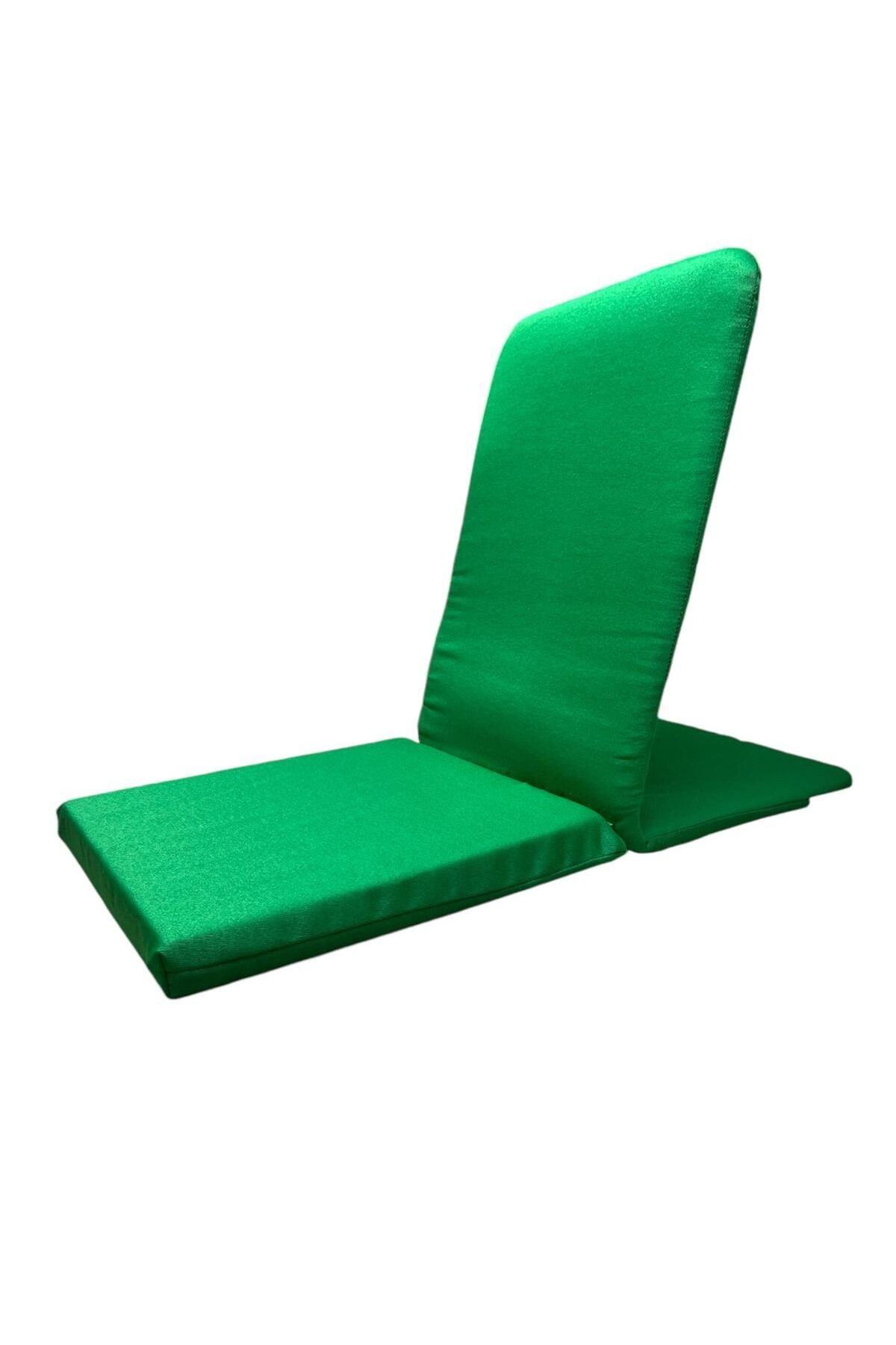 Meditasyon Sandalyesi Backjack Destekli Yer Minderi Poly Gabardin Pamuklu Kumaş