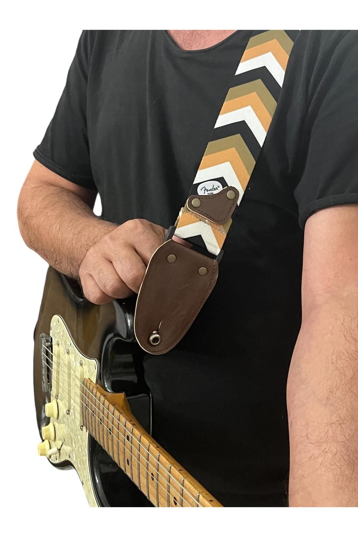Gitar Askısı, Gitar Omuz Askısı, Gitar Kayışı 5 Cm Kalınlık Max: 165 Cm Uzunluk Pena Hediyeli