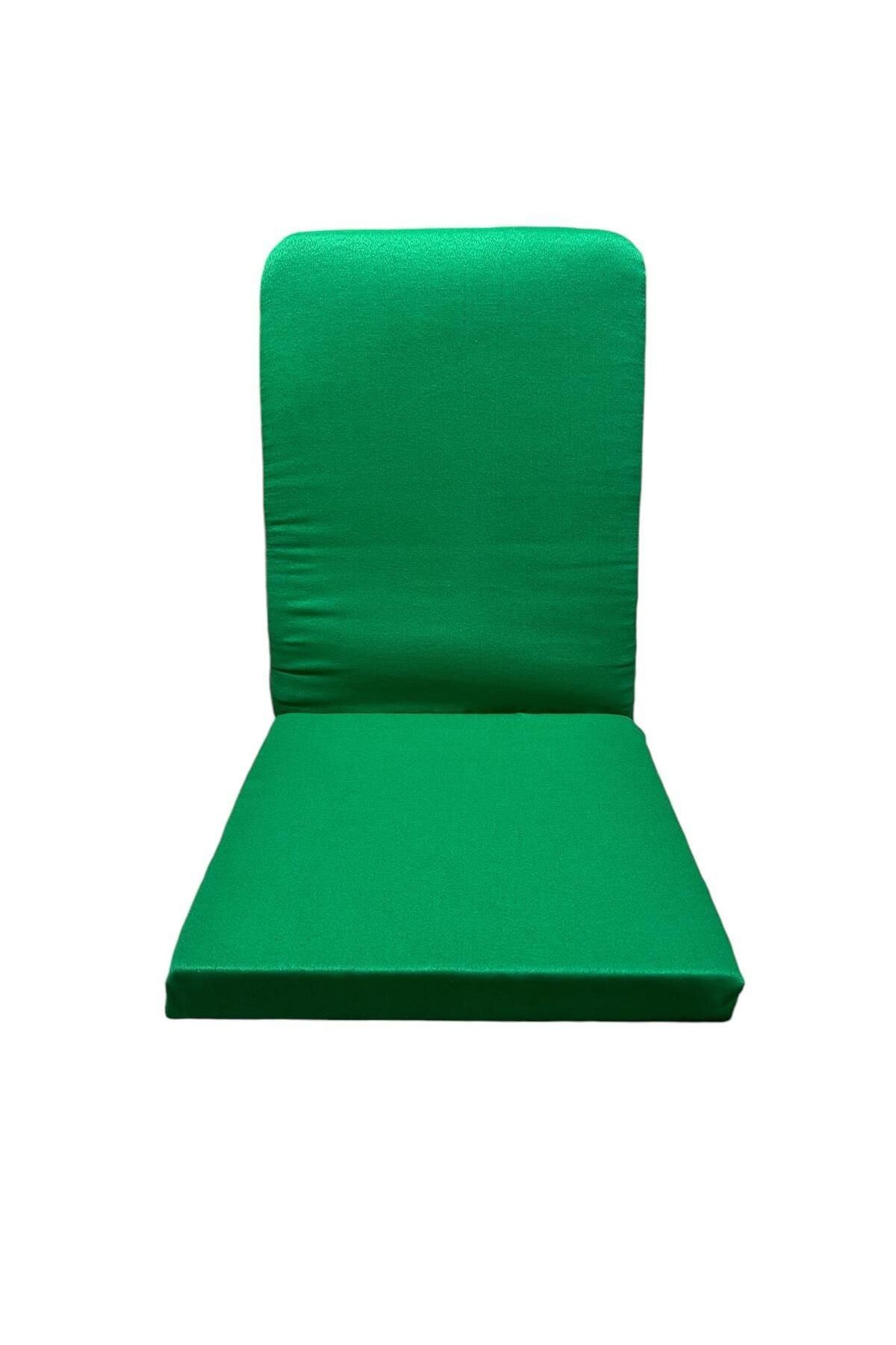 Meditasyon Sandalyesi Backjack Destekli Yer Minderi Poly Gabardin Pamuklu Kumaş