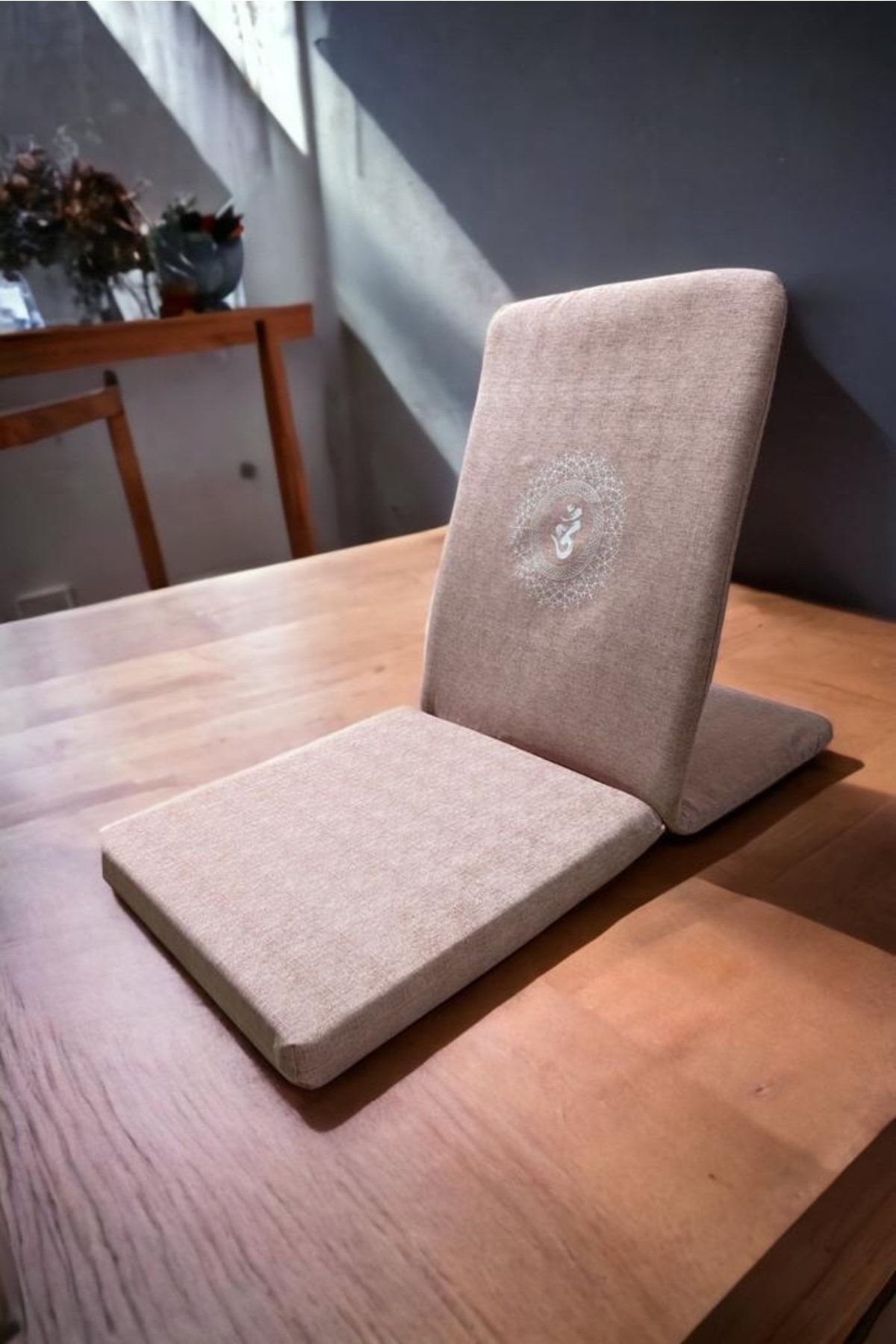 Backjack, Meditasyon Sandalyesi, Destekli Yoga Meditasyon Minderi - gül kurusu