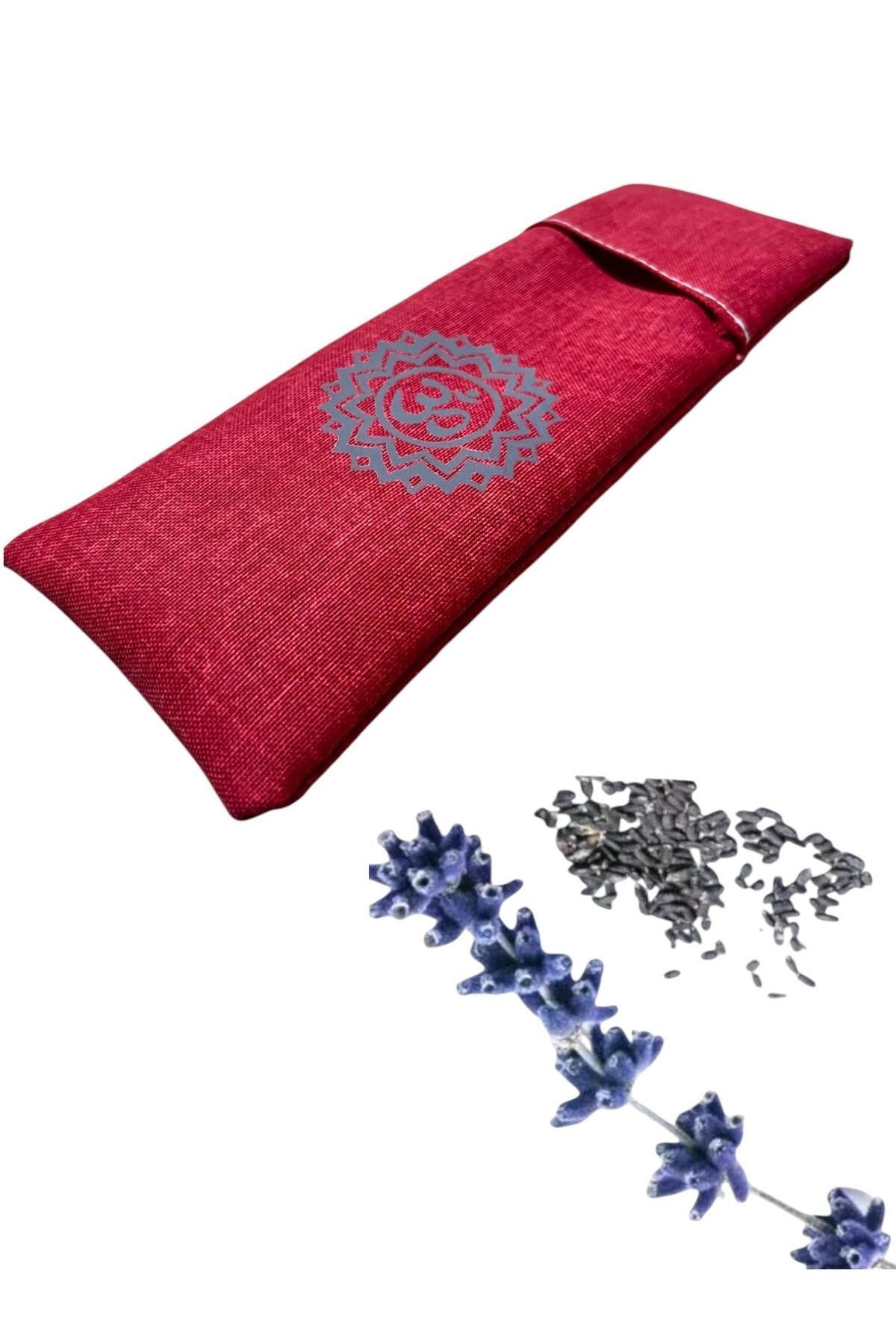 Yoga Dinlendirici Lavantalı Göz Yastığı Aromaterapik Lavantalı Göz Bandı Karabuğday & Lavanta
