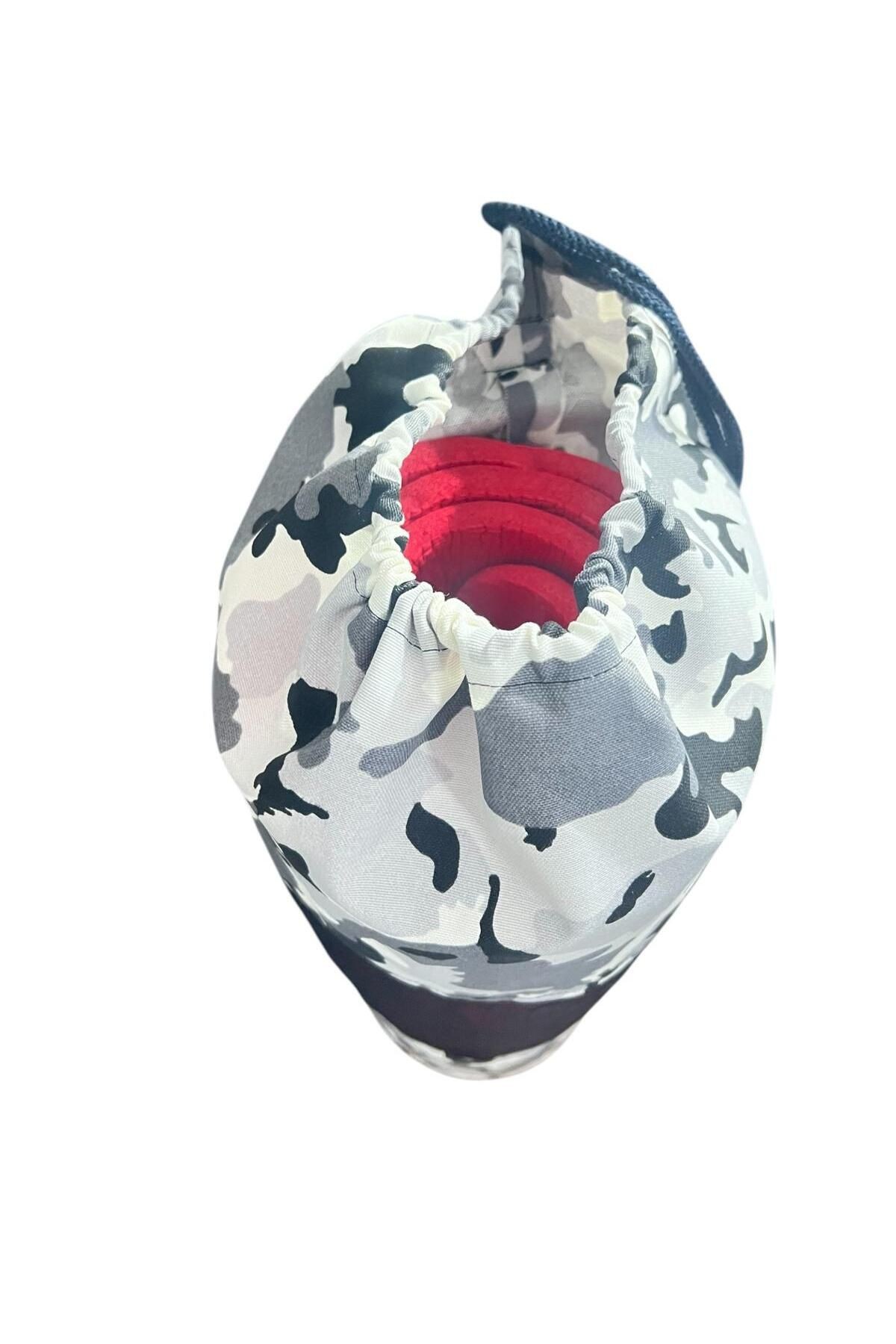 Mat Taşıma Çantası Fileli Duck Kumaş Yoga Matı Fitness, Antrenman Çantası 16 Mm Matlara Kadar Taşır