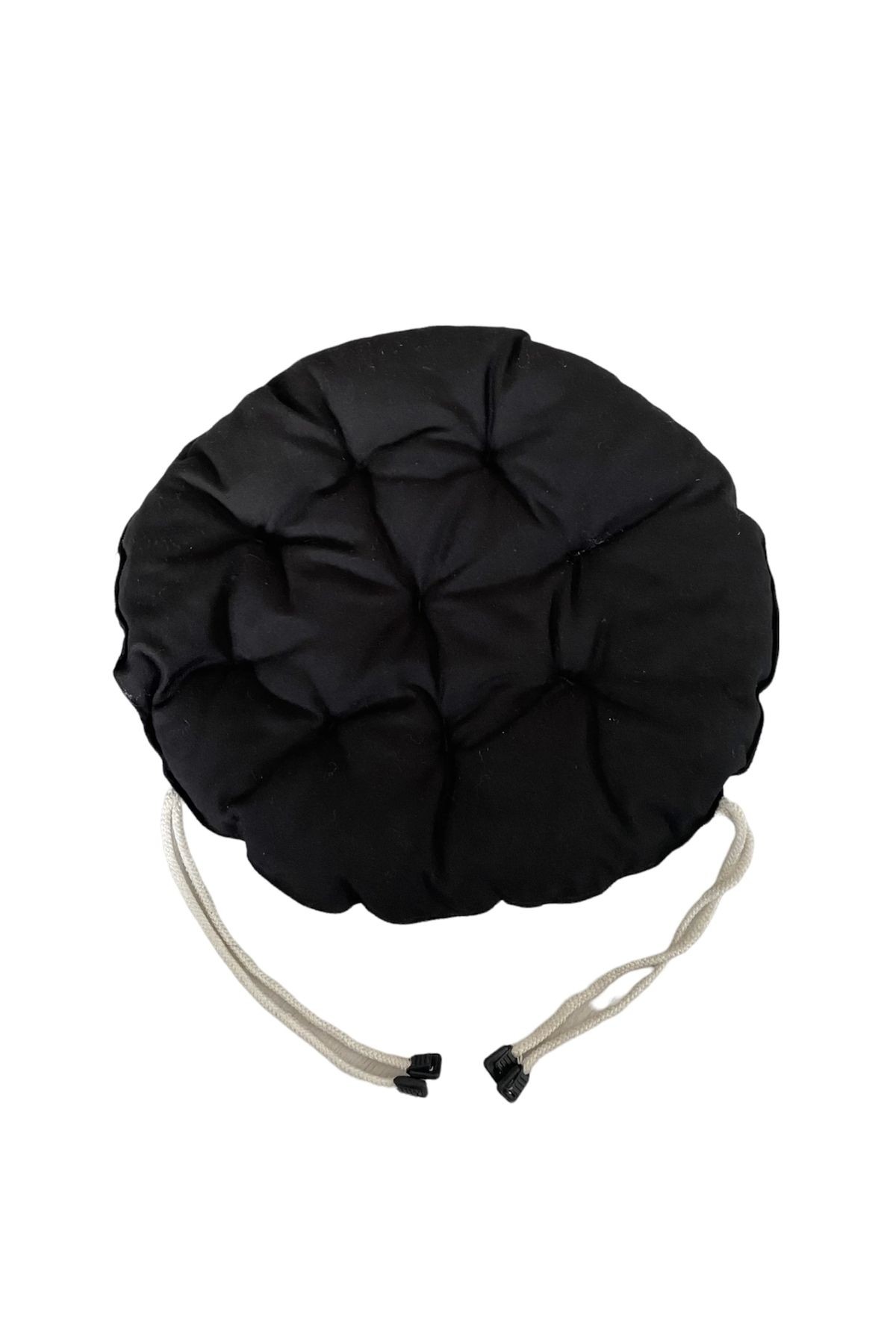 6 ADET 40X40 Cm Yuvarlak Tabure Minderi - Sandalye Minderi - Puf Minder