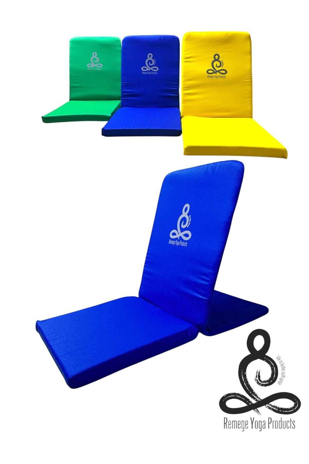 Sırt Destekli Yoga Minderi Meditasyon Sandalyesi Backjack Destekli Yer Minderi Yoga Sandalyesi
