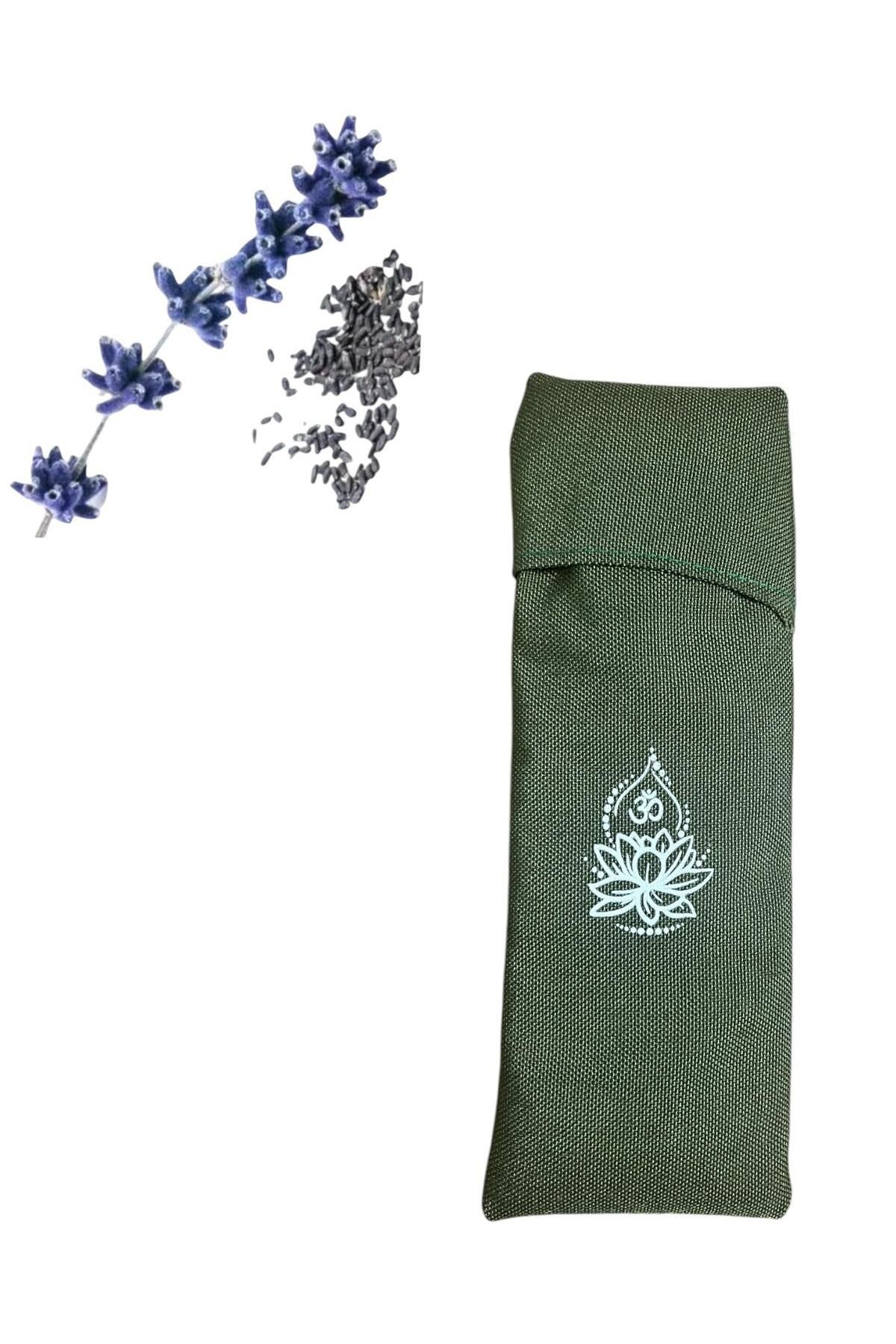 Yoga Meditasyon Nefes İçin Dinlendirici Lavantalı Göz Yastığı Aromaterapik Lavantalı Göz Bandı