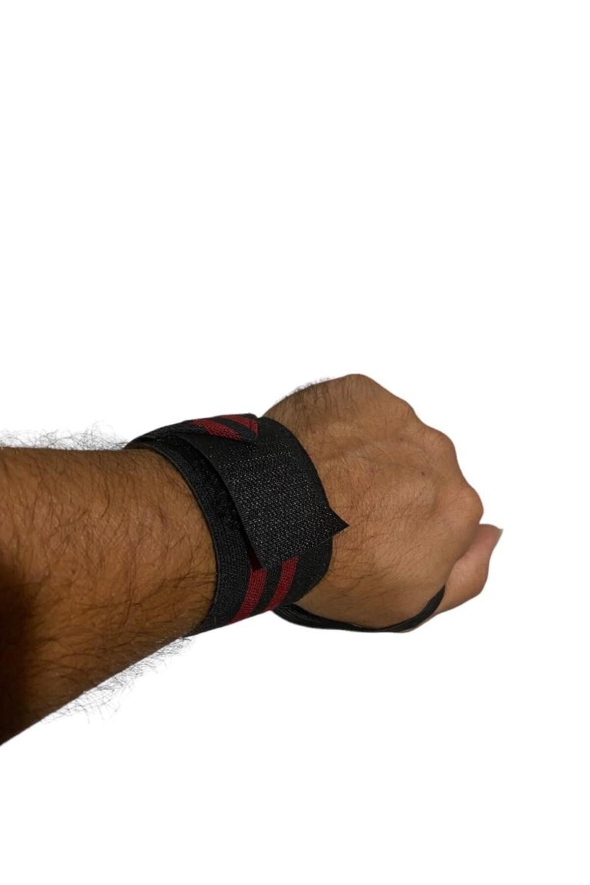 Halter & Fitness & Crossfit Bilek Bandajı 50 Cm X 5 Cm - Wrist Wraps El Bilek Sargısı - 1 Çift