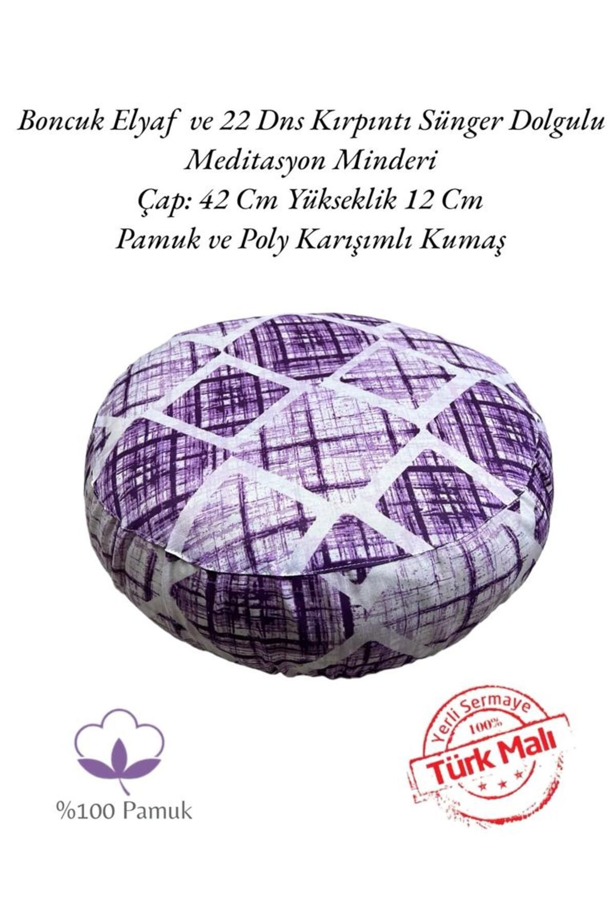 Meditasyon Minderi - Yuvarlak Meditasyon Minderi - Yoga Minderi