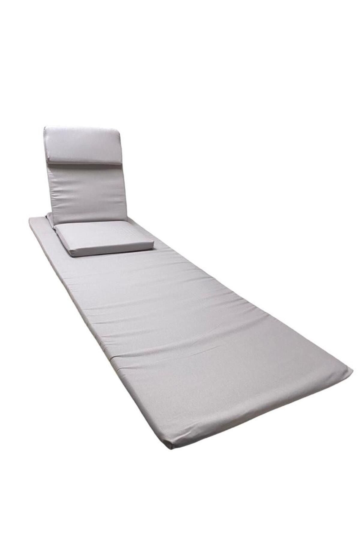 BACKJACK MEDİTASYON SANDALYESİ DESTEKLİ YER MİNDERİ + 60X180 KUMAŞ MAT - BACKJACK 3XL - gri