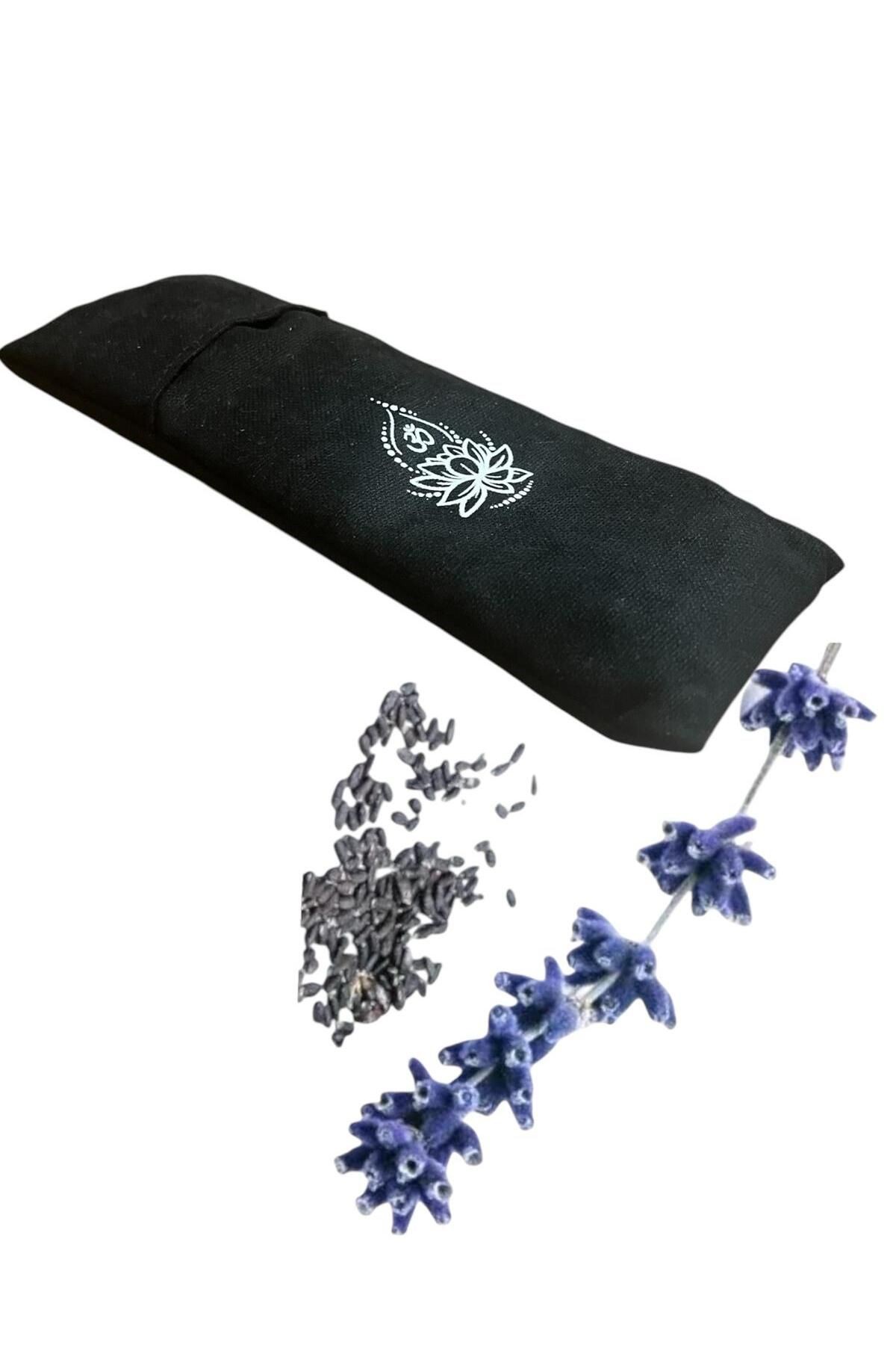 Yoga Meditasyon Nefes İçin Dinlendirici Lavantalı Göz Yastığı Aromaterapik Lavantalı Göz Bandı