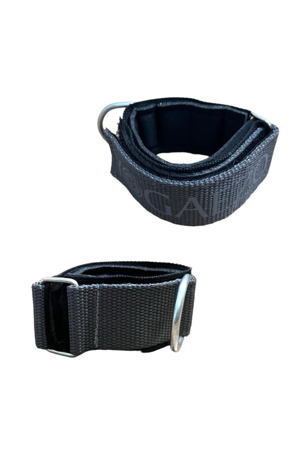 Ayak Bilek Kayışı D-Ring Ağırlık Çekiş Aparatı Direnç Egzersiz Fitness Lastiği Çekme Aparatı 1 Çift