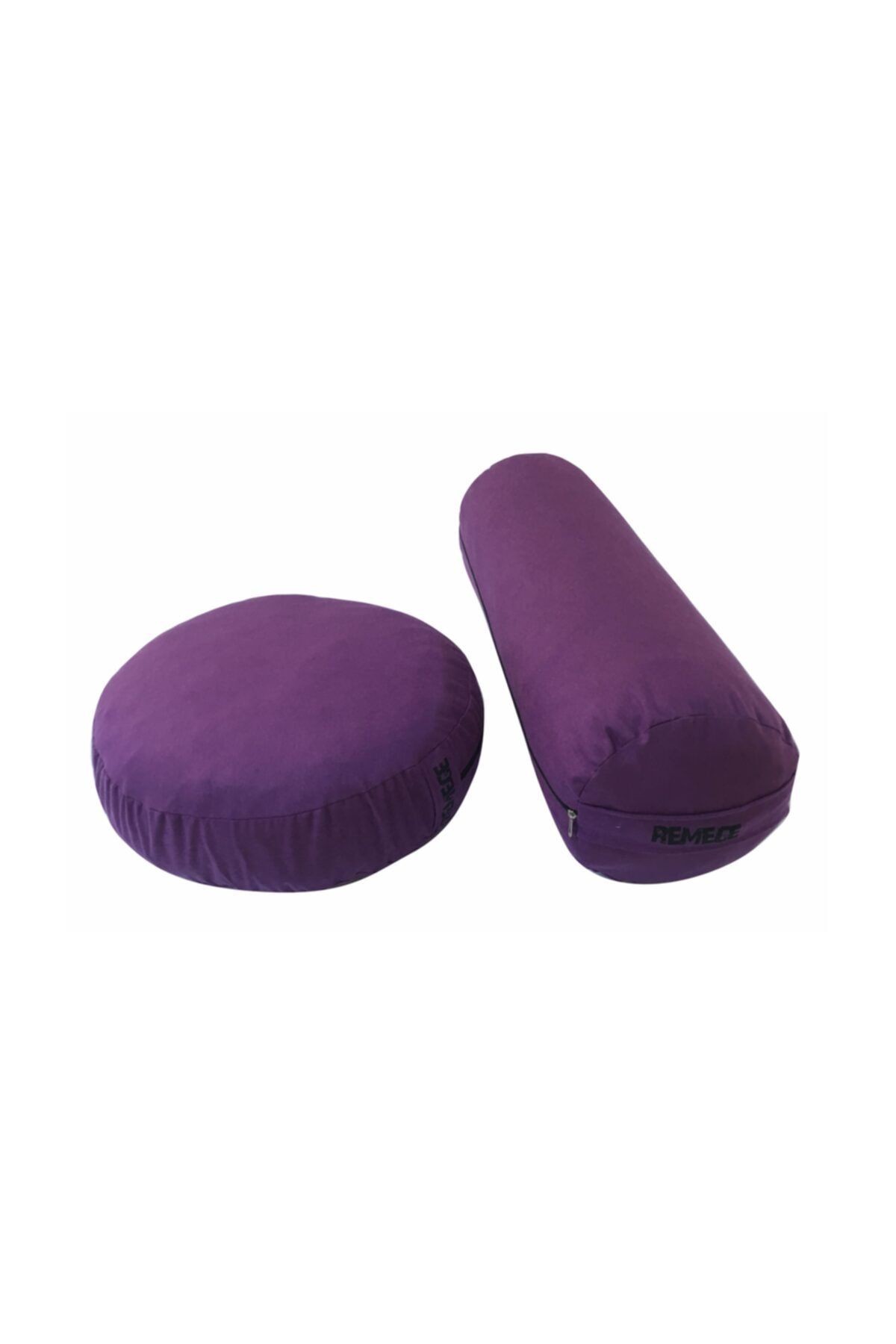 Bolster Minderi & Meditasyon Minderi Ikili Set
