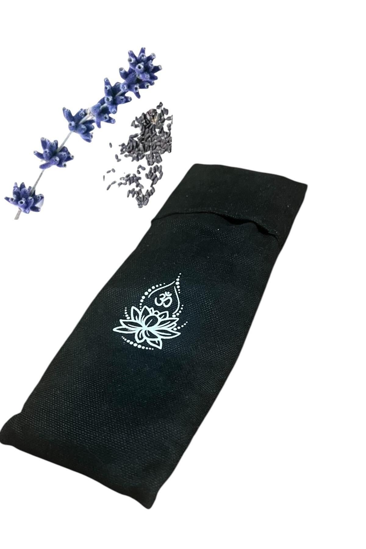 Yoga Meditasyon Nefes İçin Dinlendirici Lavantalı Göz Yastığı Aromaterapik Lavantalı Göz Bandı