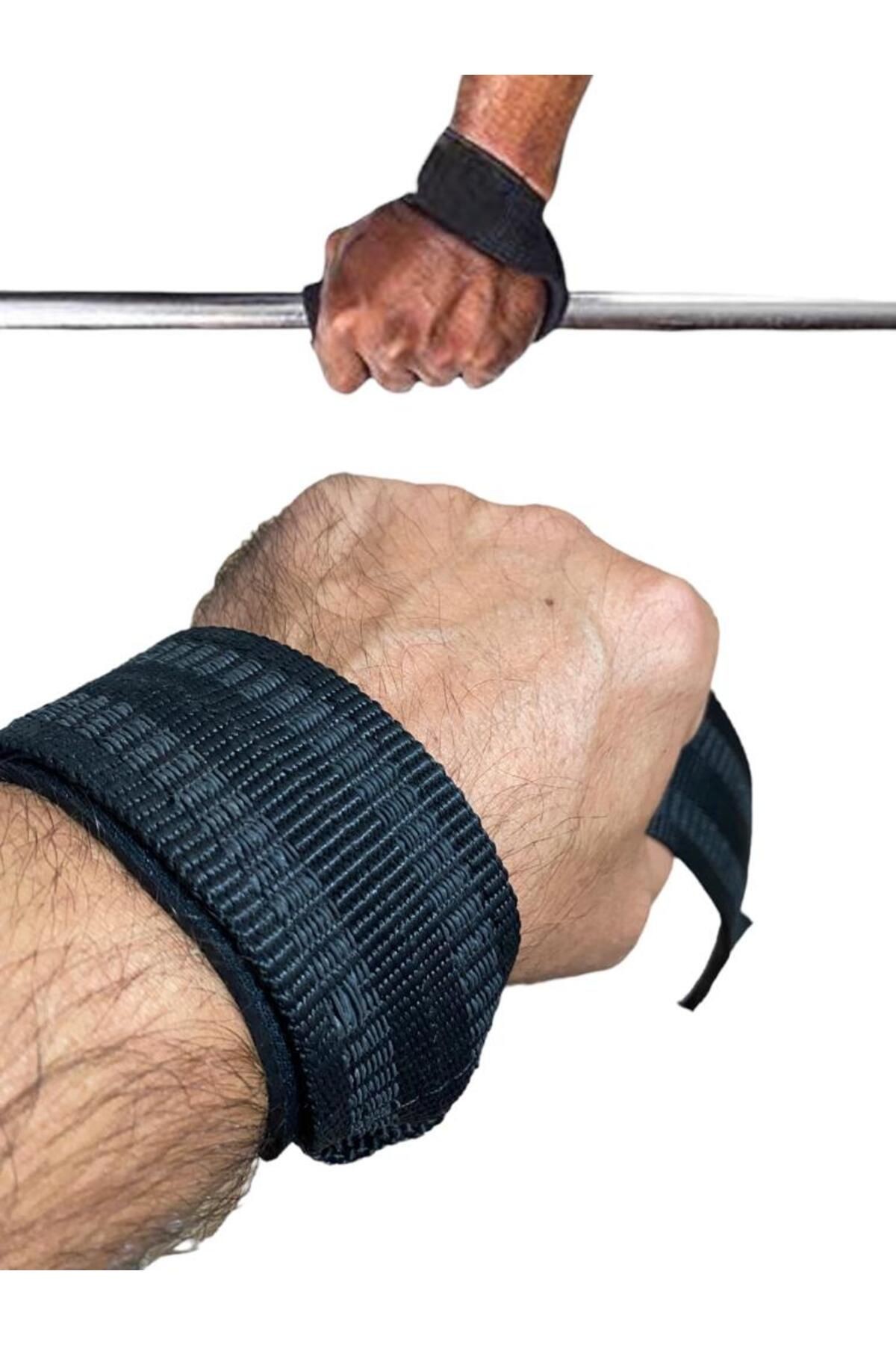 Kaydırmaz Özellikli Ağırlık Kaldırma Kayışı Halter Strap Fitness Crossfit Ağırlık Kaldırma Kayışı