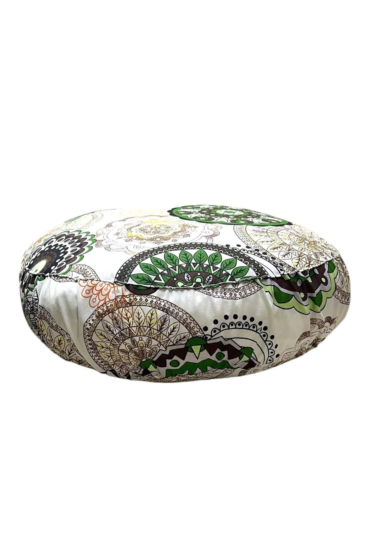 Mandala Desenli Yoga Meditasyon Minderi Ve Yoga Bolster Minderi Ikili Set