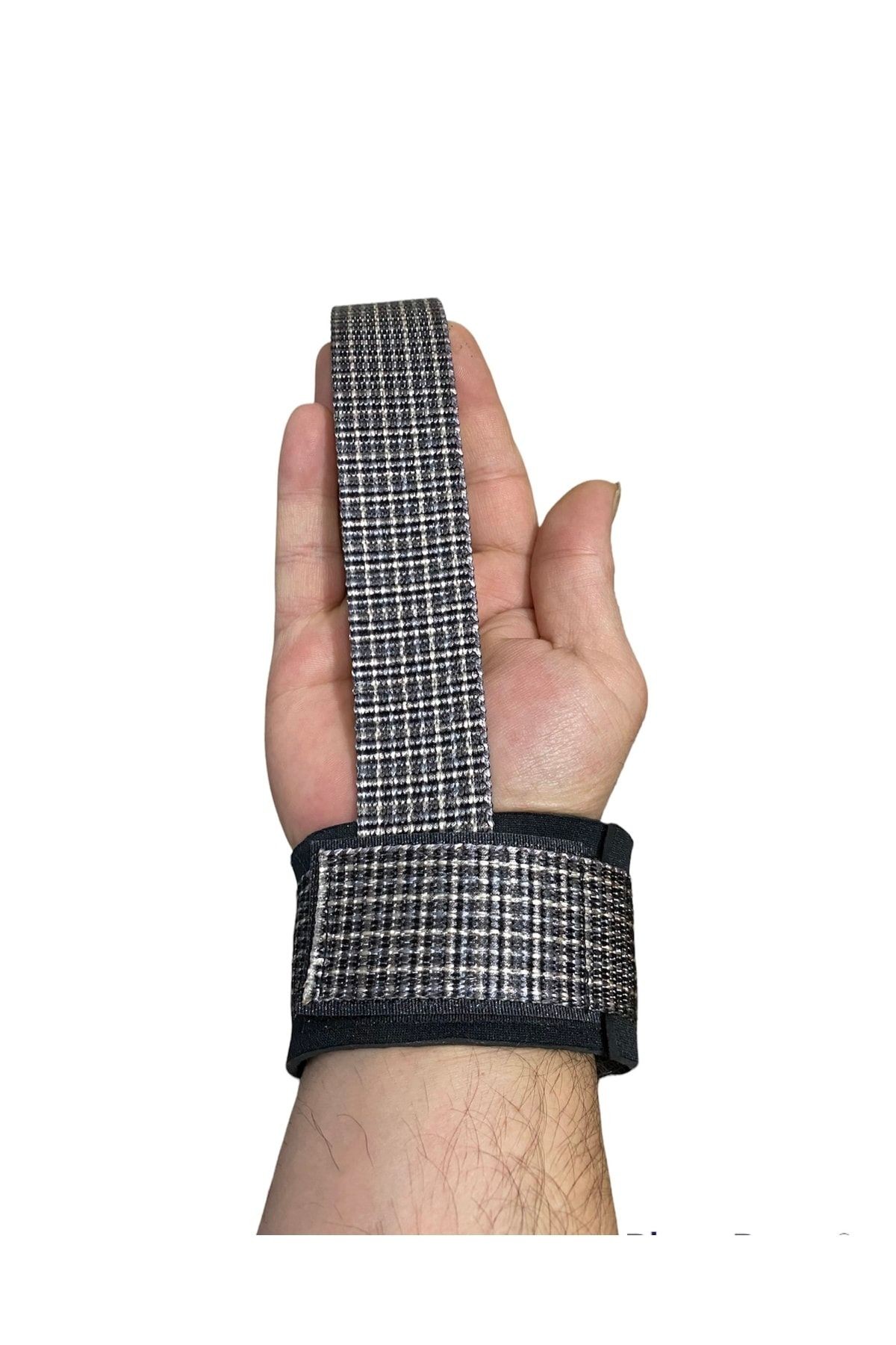 Big Grip Pro Lifting Straps / Ağırlık Kaldırma Kayışı / Füme - Gri