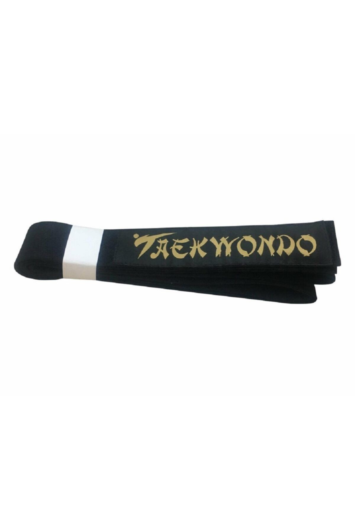 Profesyonel Taekwondo Siyah Kemer -Nakışlı Siyah Kemer