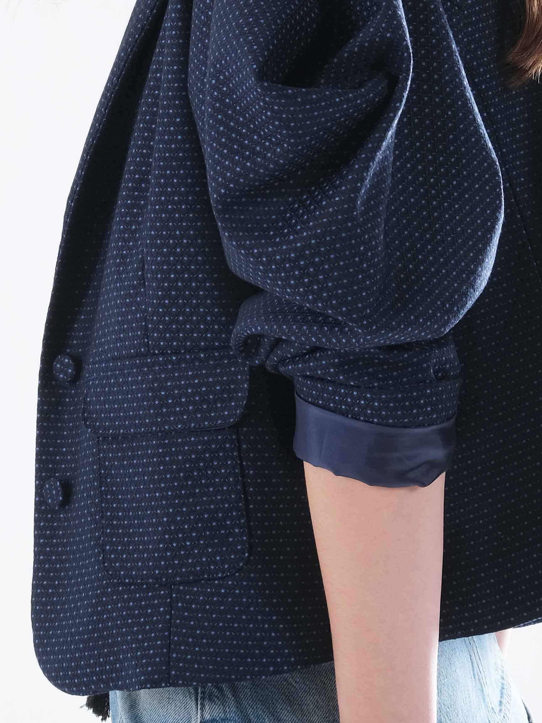 BALON KOL CROP KADIN BLAZER