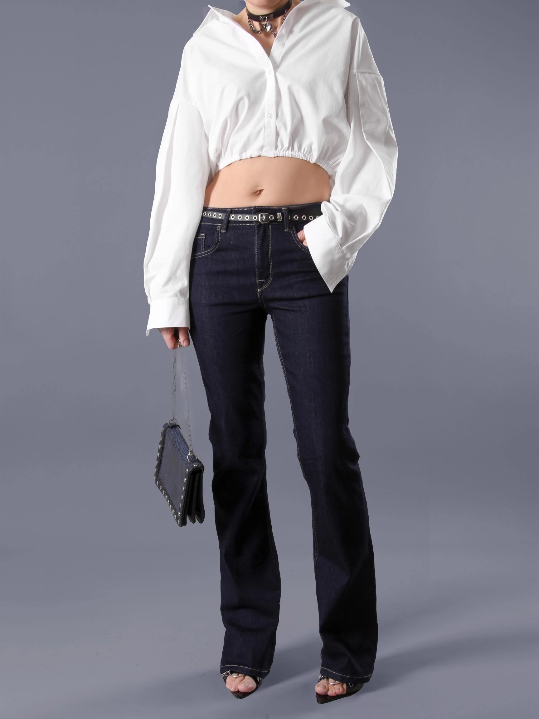 FLARE FIT BOOTCUT DENIM PANTOLON