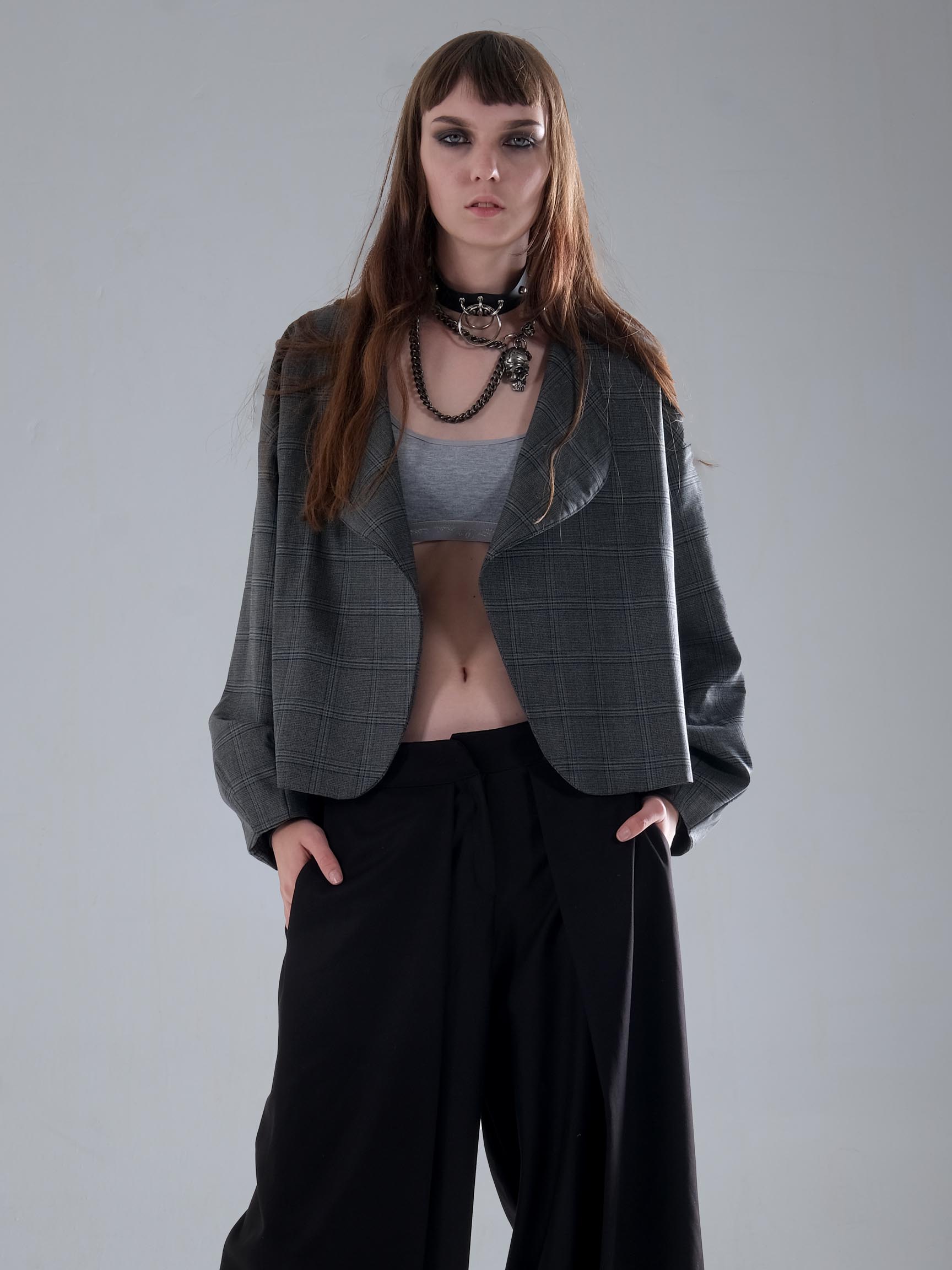 EKOSELİ HIRKA CEKET - Dark Grey