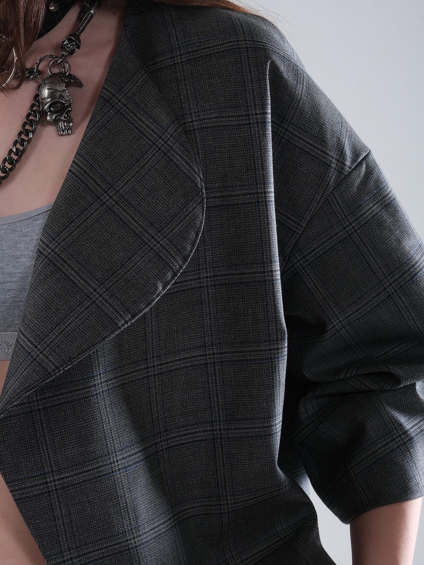 EKOSELİ HIRKA CEKET - Dark Grey