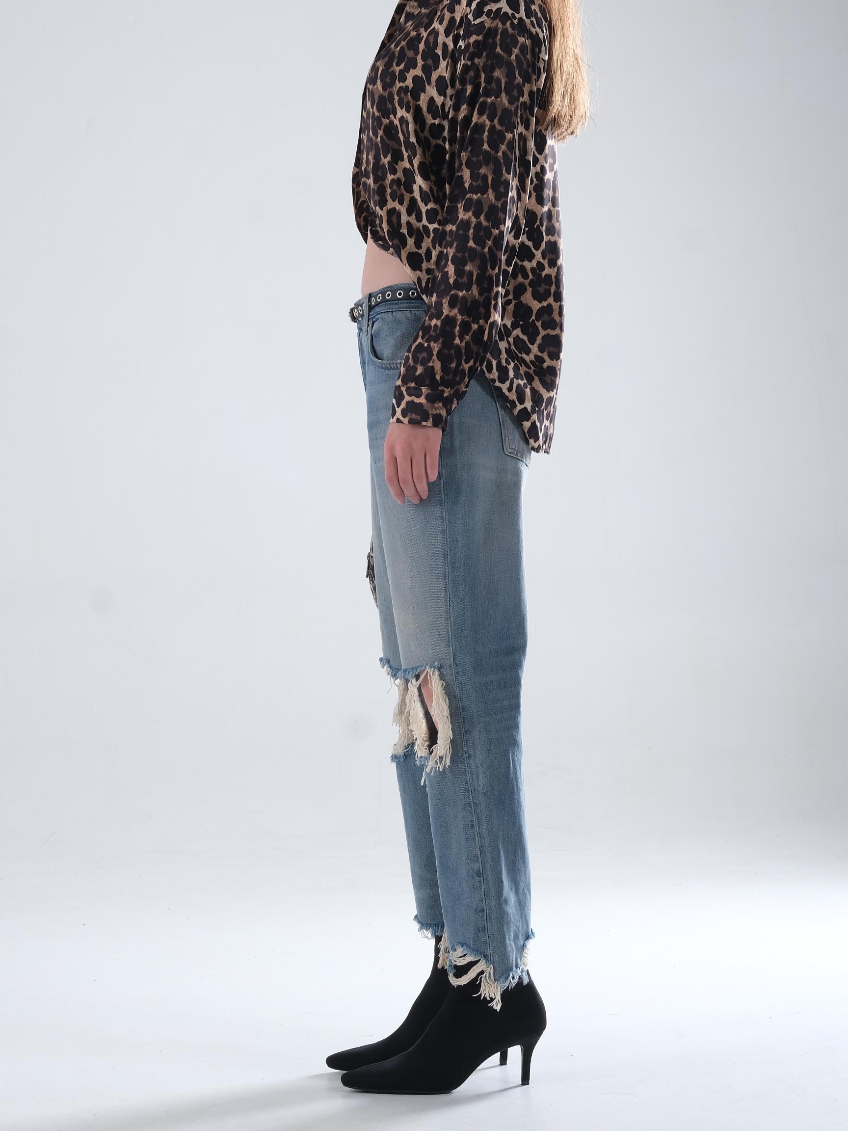 BOYFRIEND KADIN DENIM PANTOLON