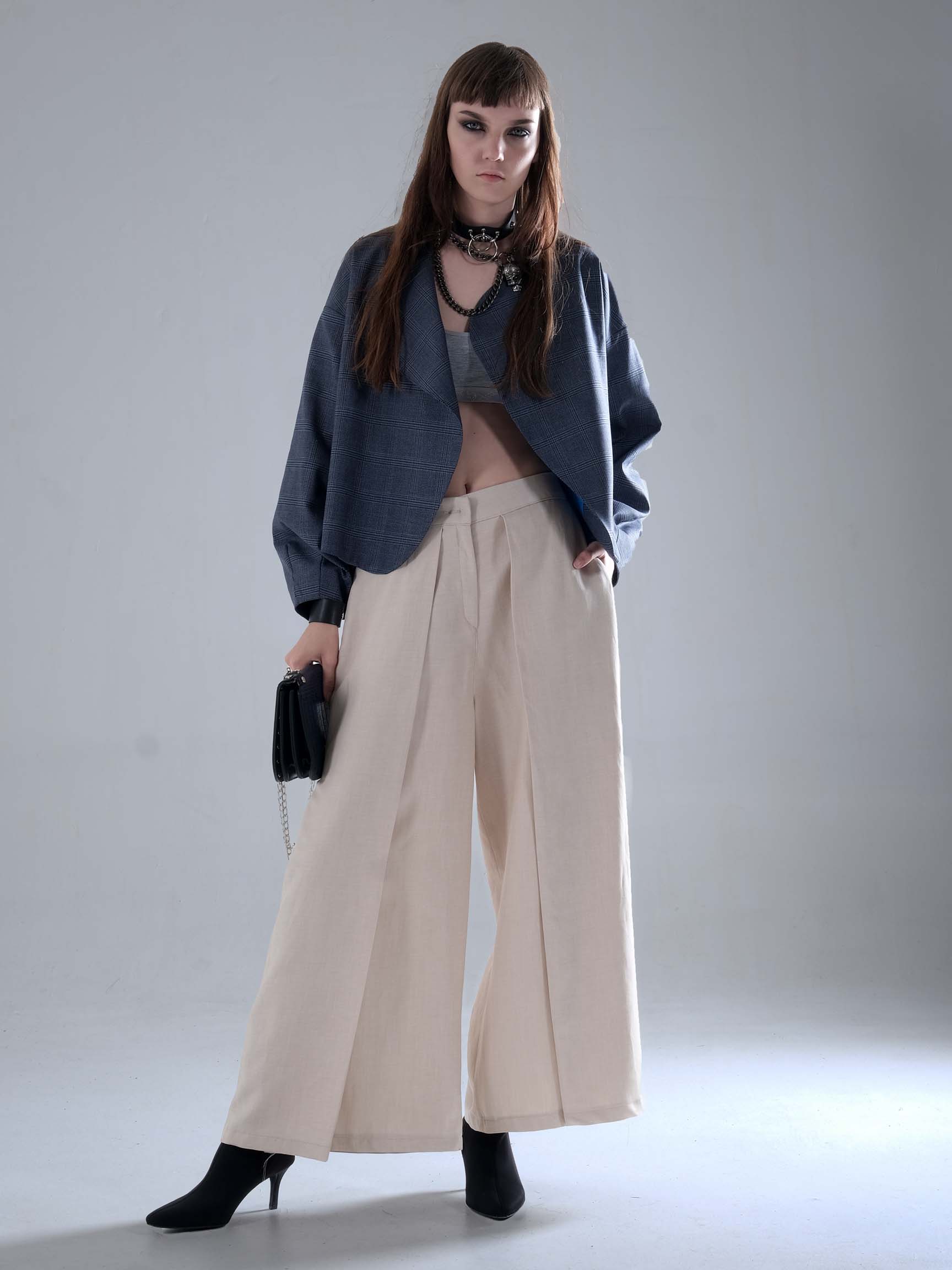 SAMURAY REGULAR FIT KADIN PANTOLON