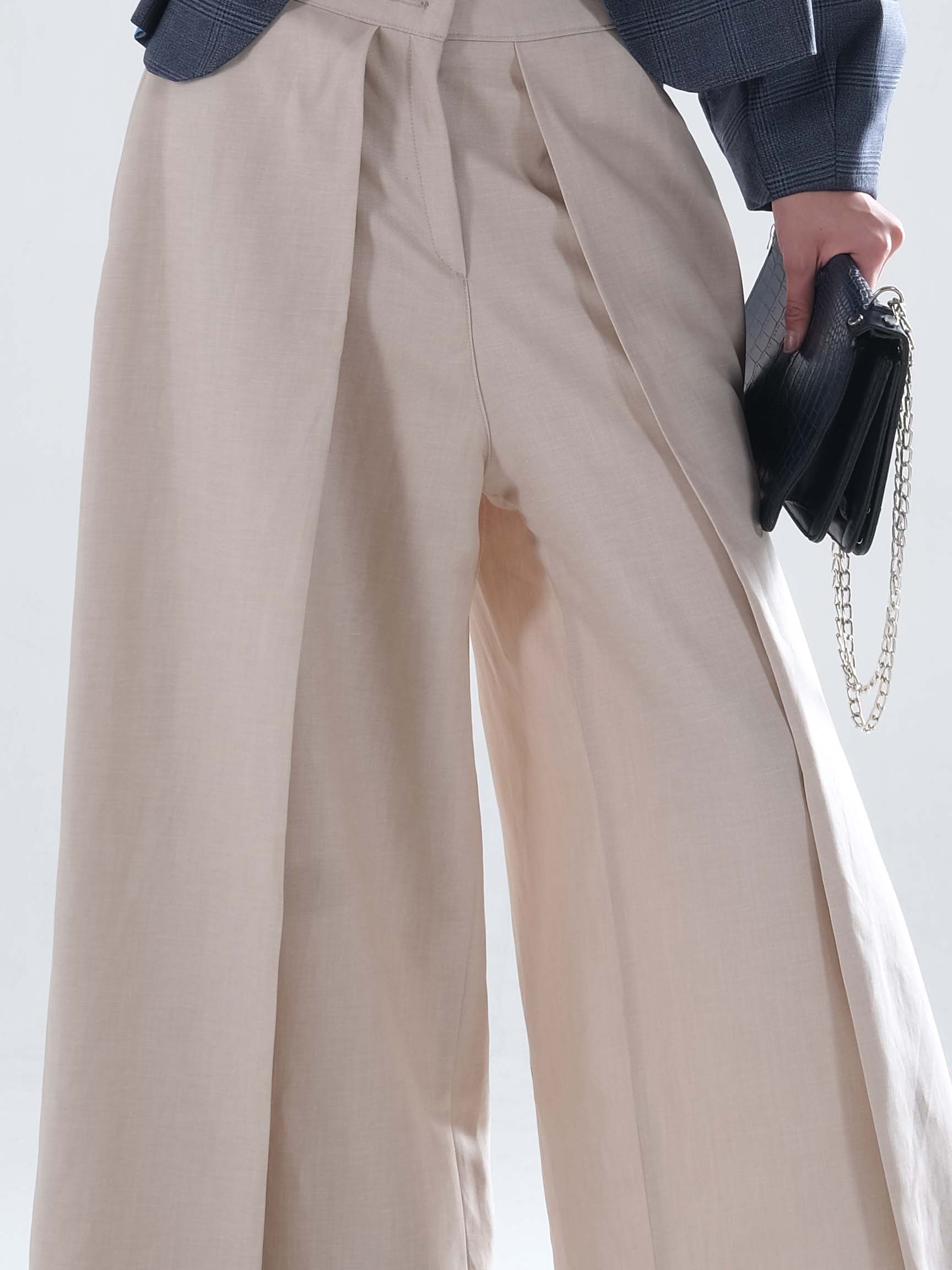 SAMURAY REGULAR FIT KADIN PANTOLON