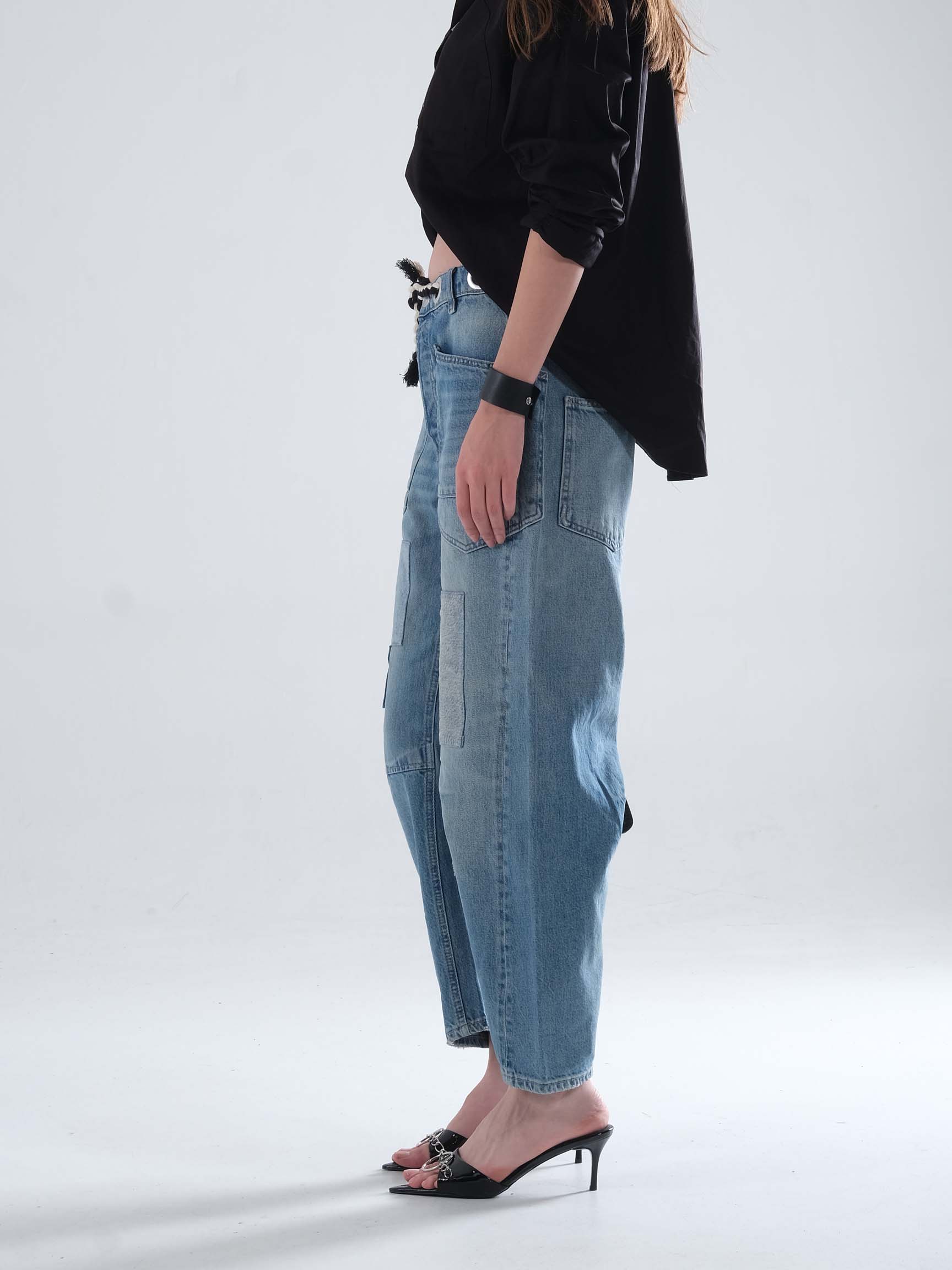 BOYFRIEND BARREL KADIN DENIM PANTOLON