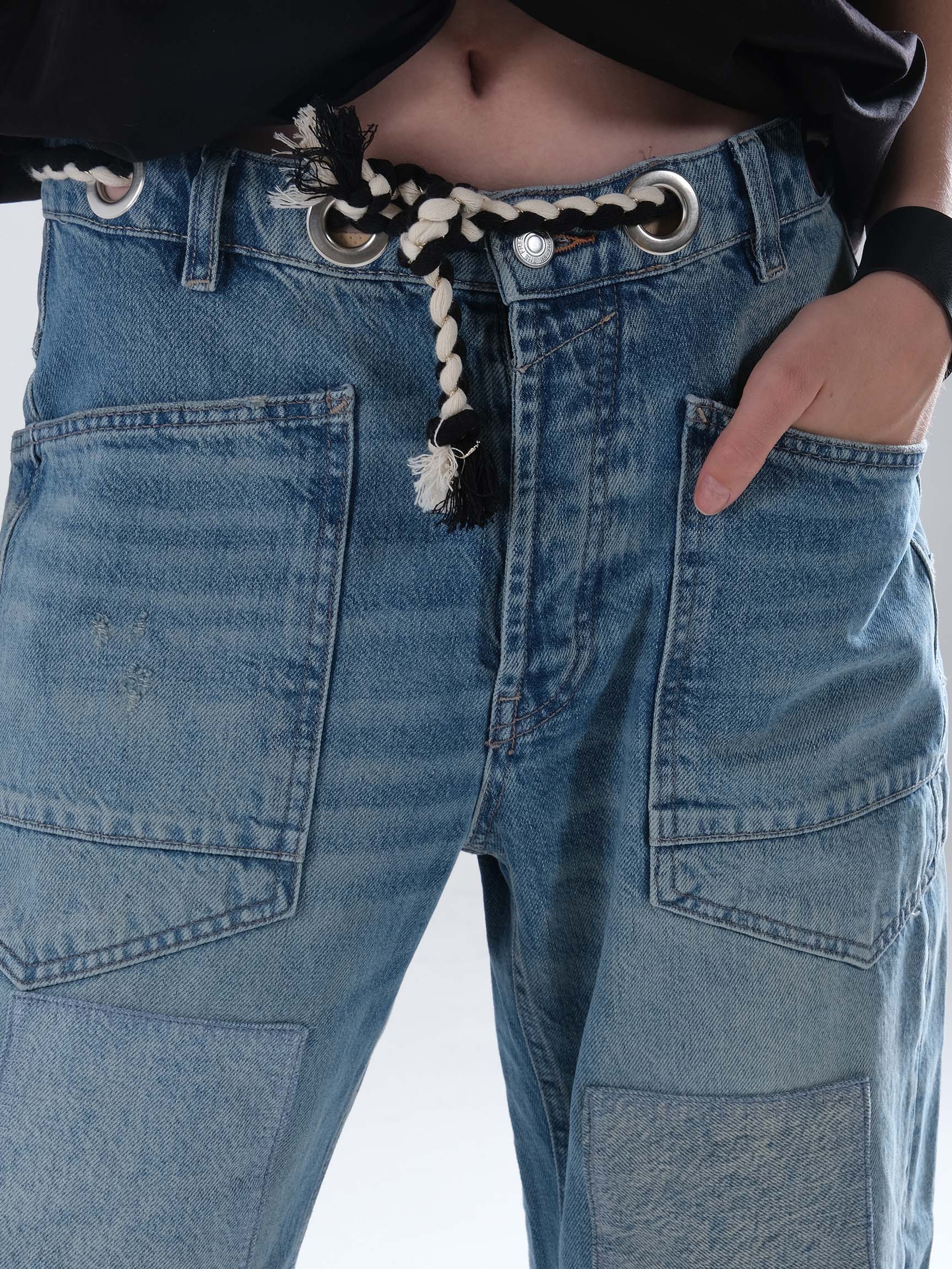 BOYFRIEND BARREL KADIN DENIM PANTOLON