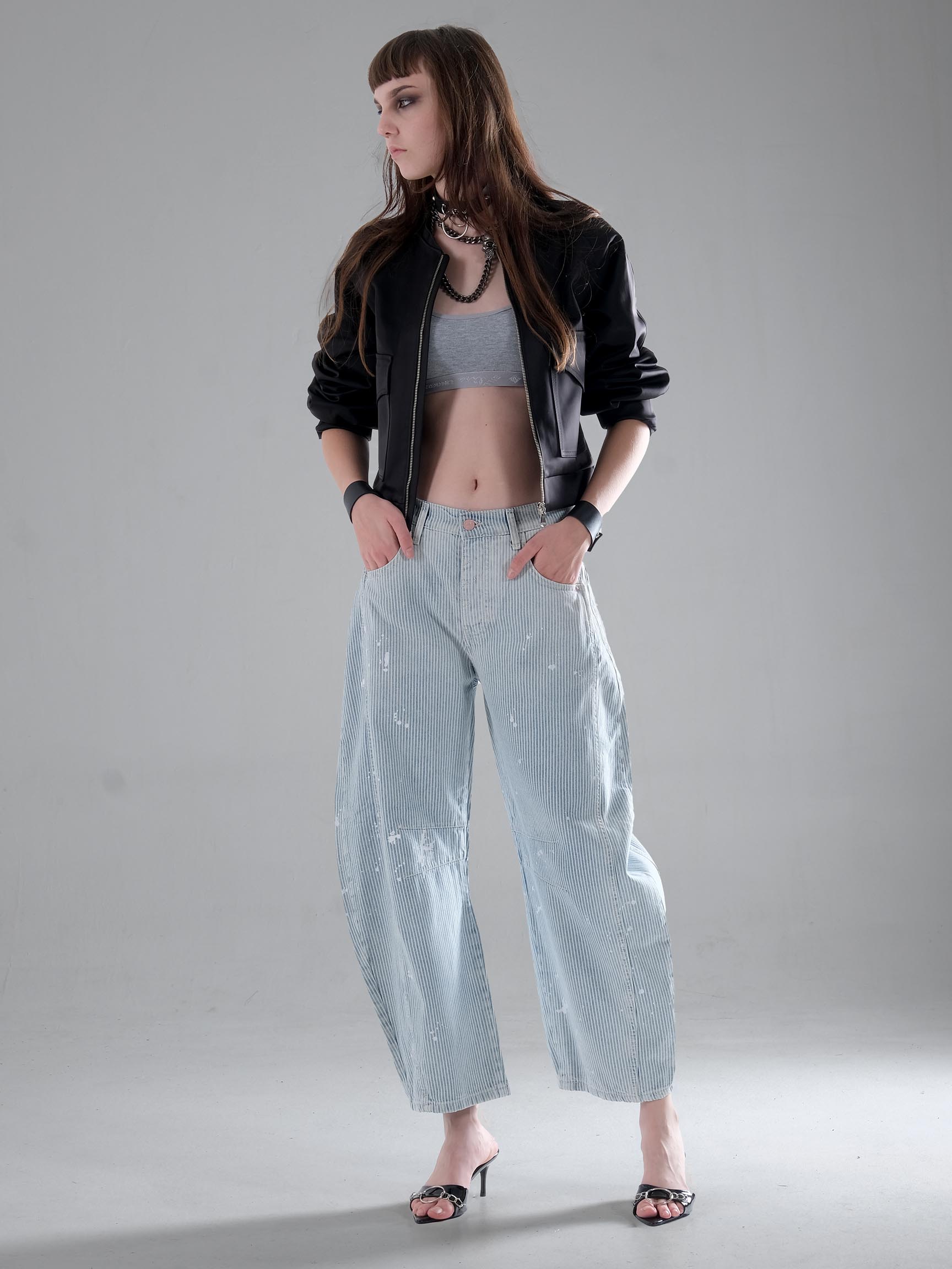 LABORER BALON DENIM PANTOLON