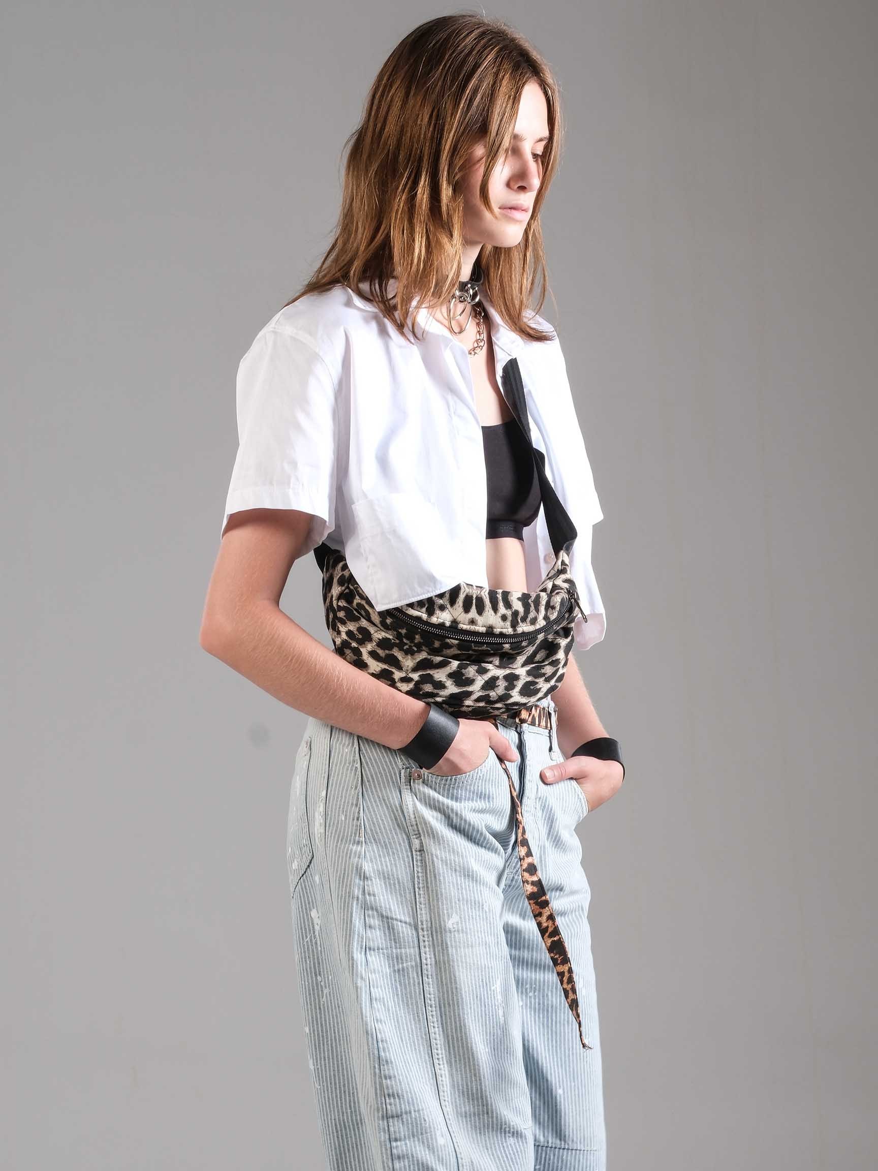 SHORT SLEEVE CROP SHIRT