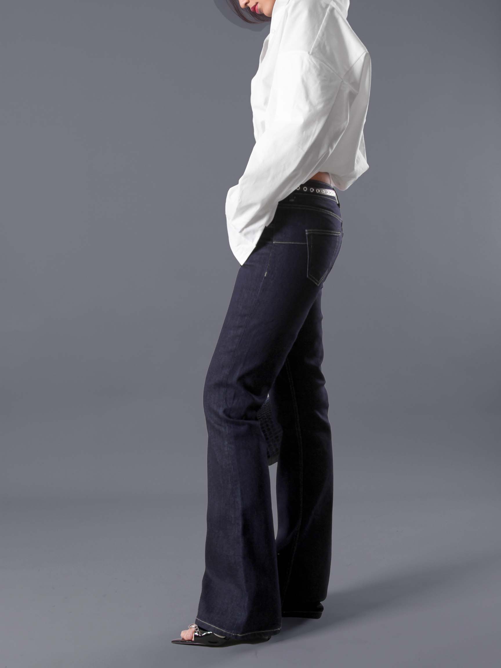 FLARE FIT BOOTCUT DENIM PANTOLON