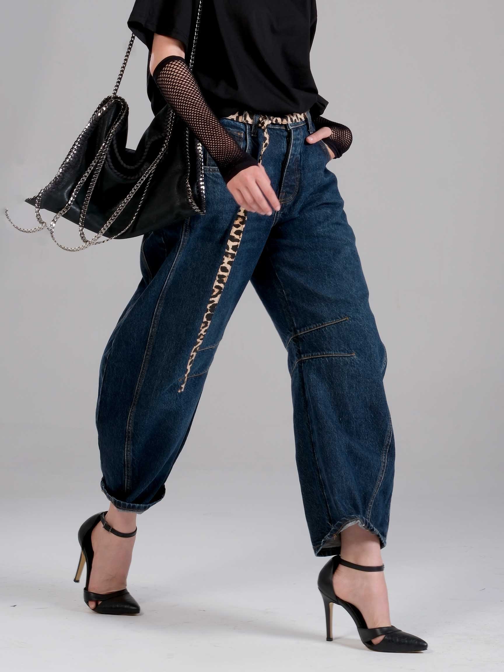 LABORER BALON DENIM PANTOLON