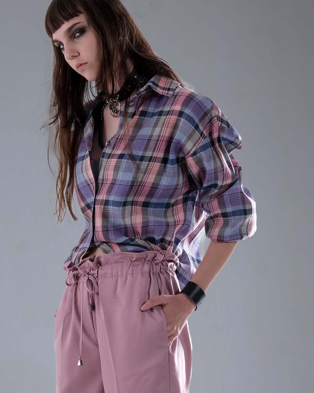 EKOSELİ REGULAR FIT KADIN GÖMLEK