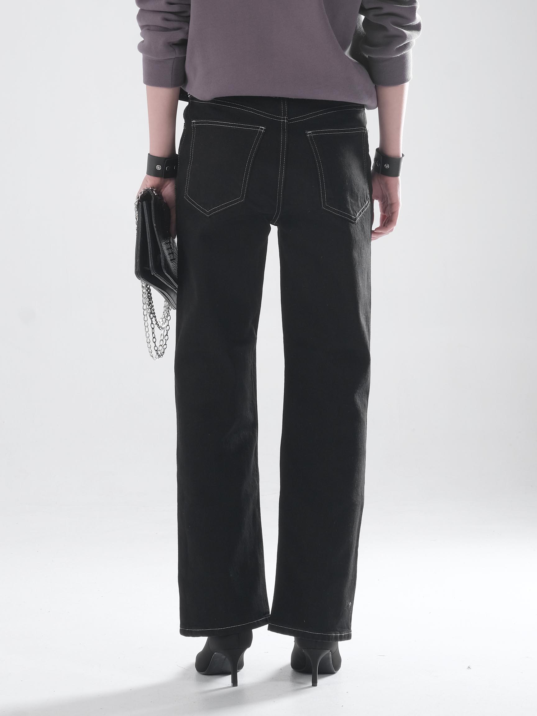 STRAIGHT FIT DENIM PANTOLON