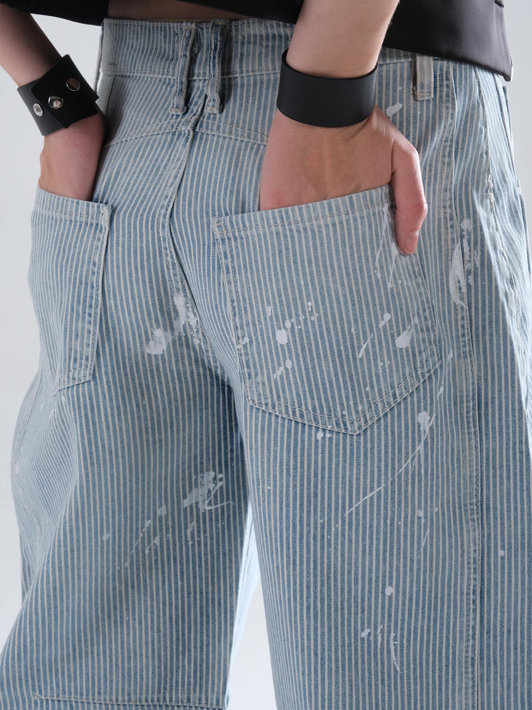 LABORER BALON DENIM PANTOLON