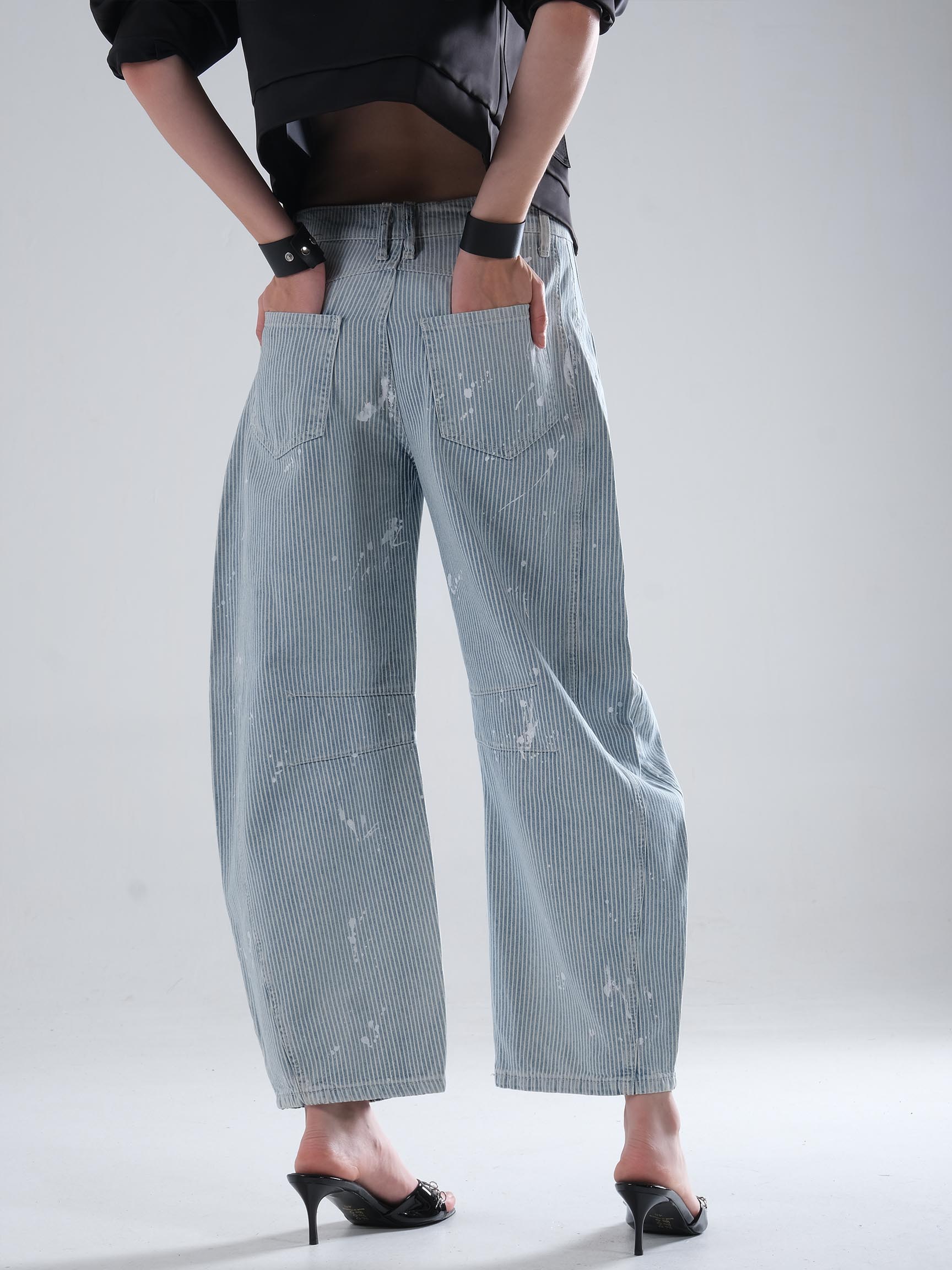 LABORER BALON DENIM PANTOLON