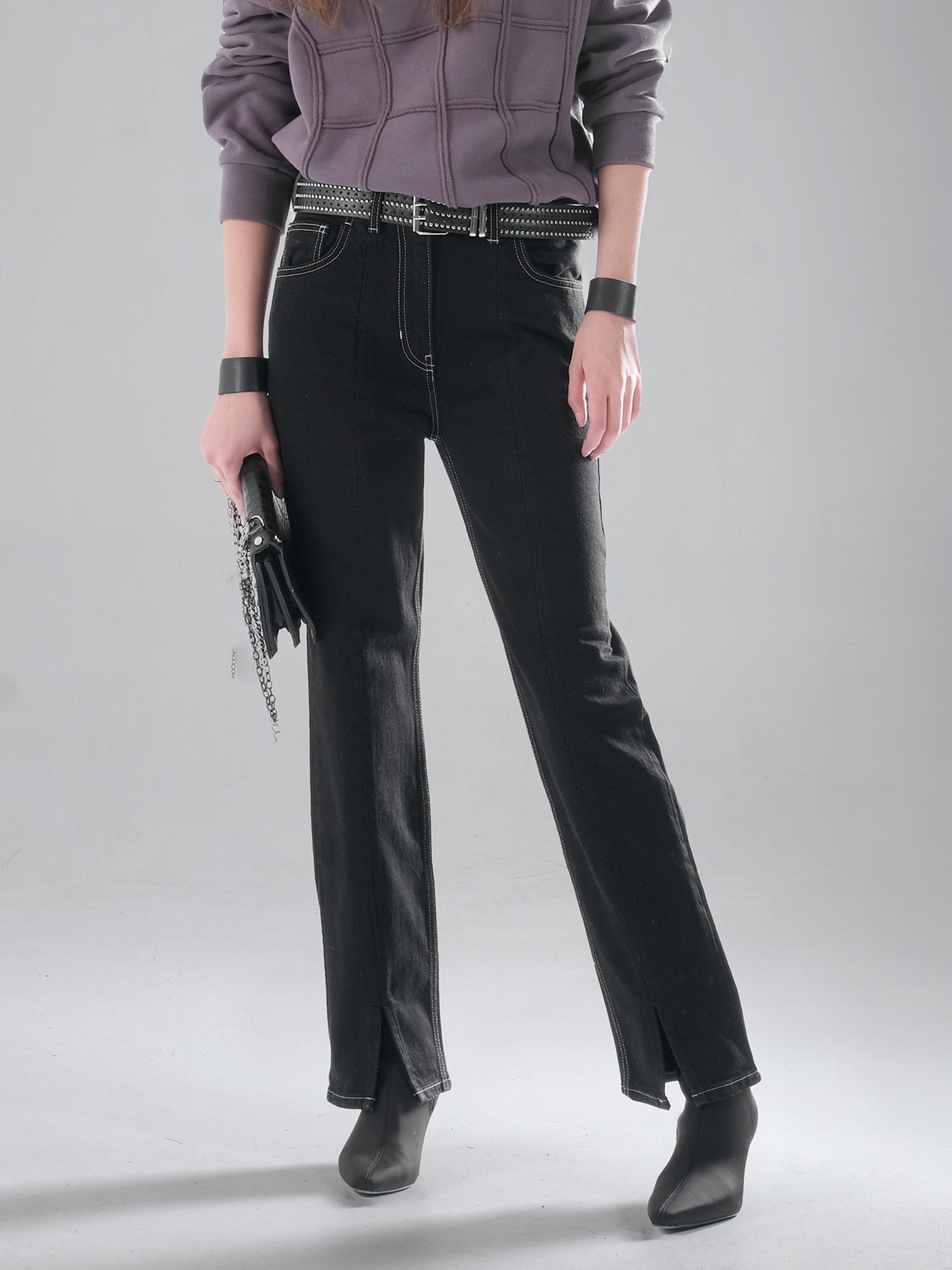 STRAIGHT FIT DENIM PANTOLON