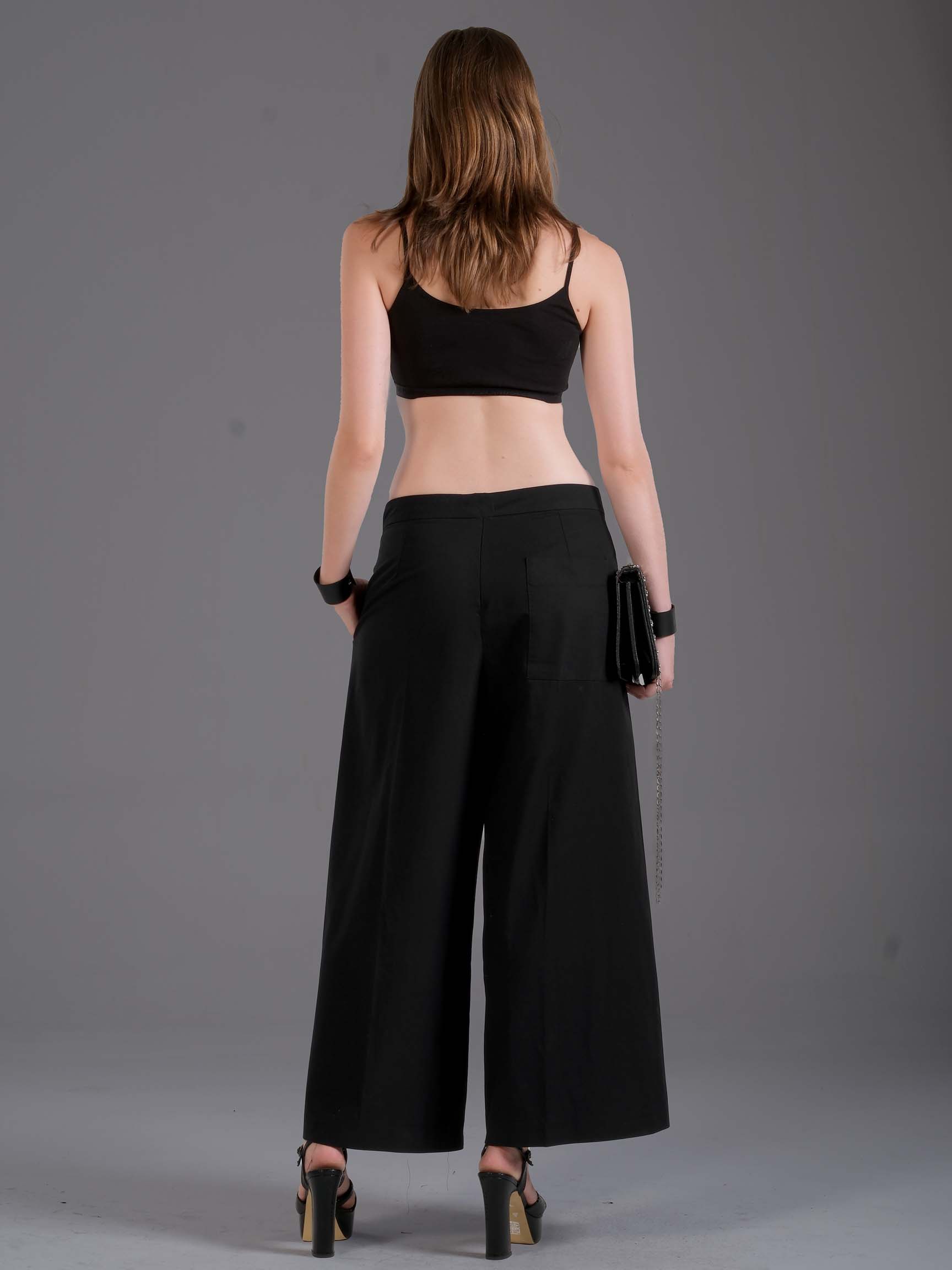 SAMURAY REGULAR FIT KADIN PANTOLON