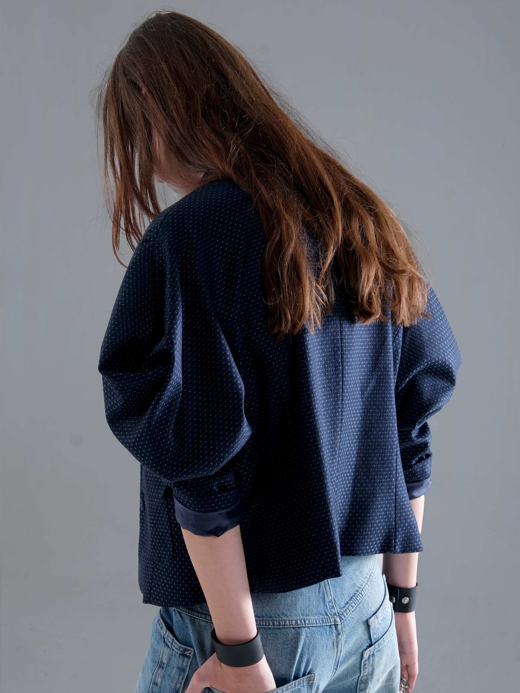 BALON KOL CROP KADIN BLAZER