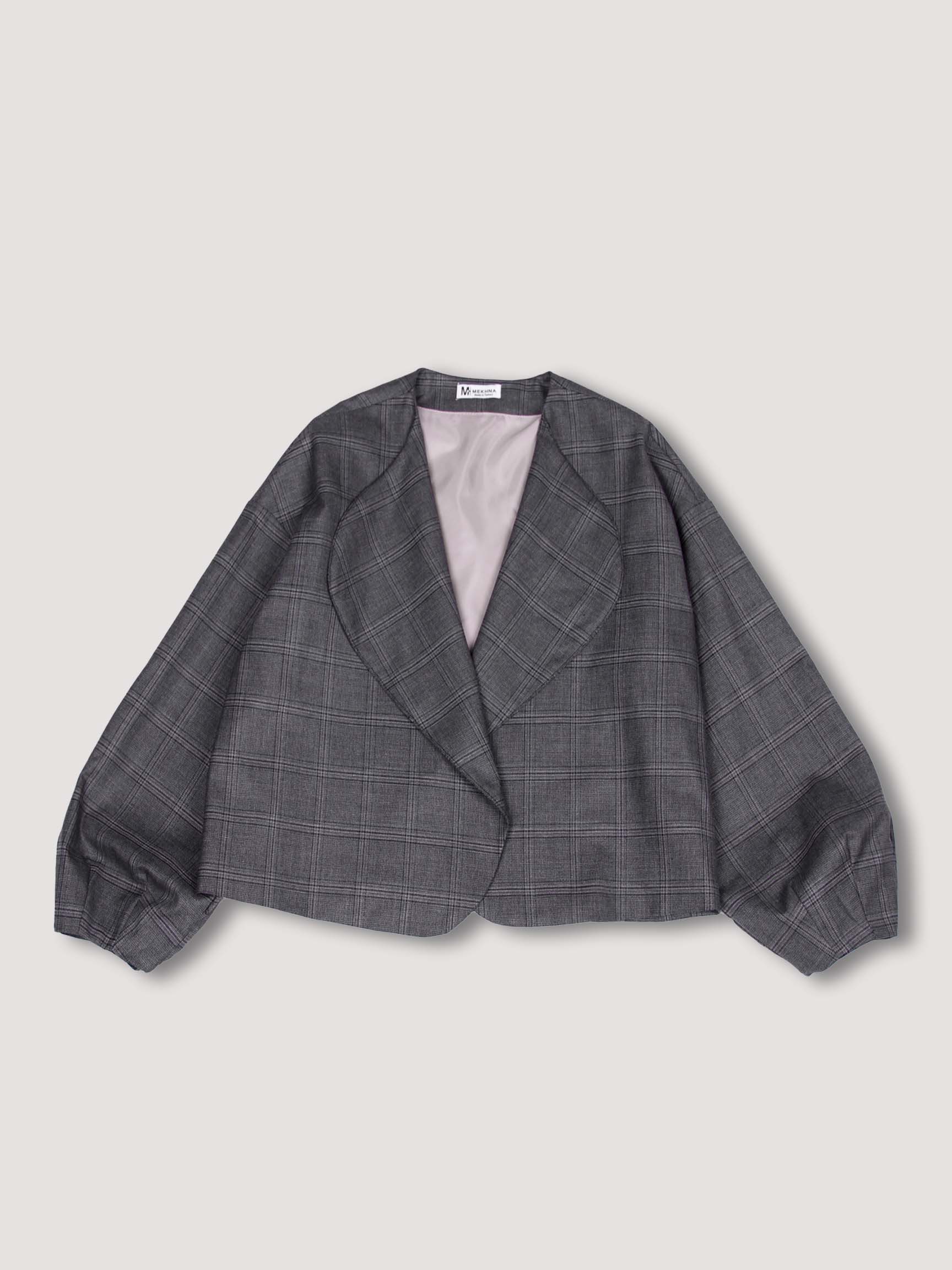 EKOSELİ HIRKA CEKET - Dark Grey