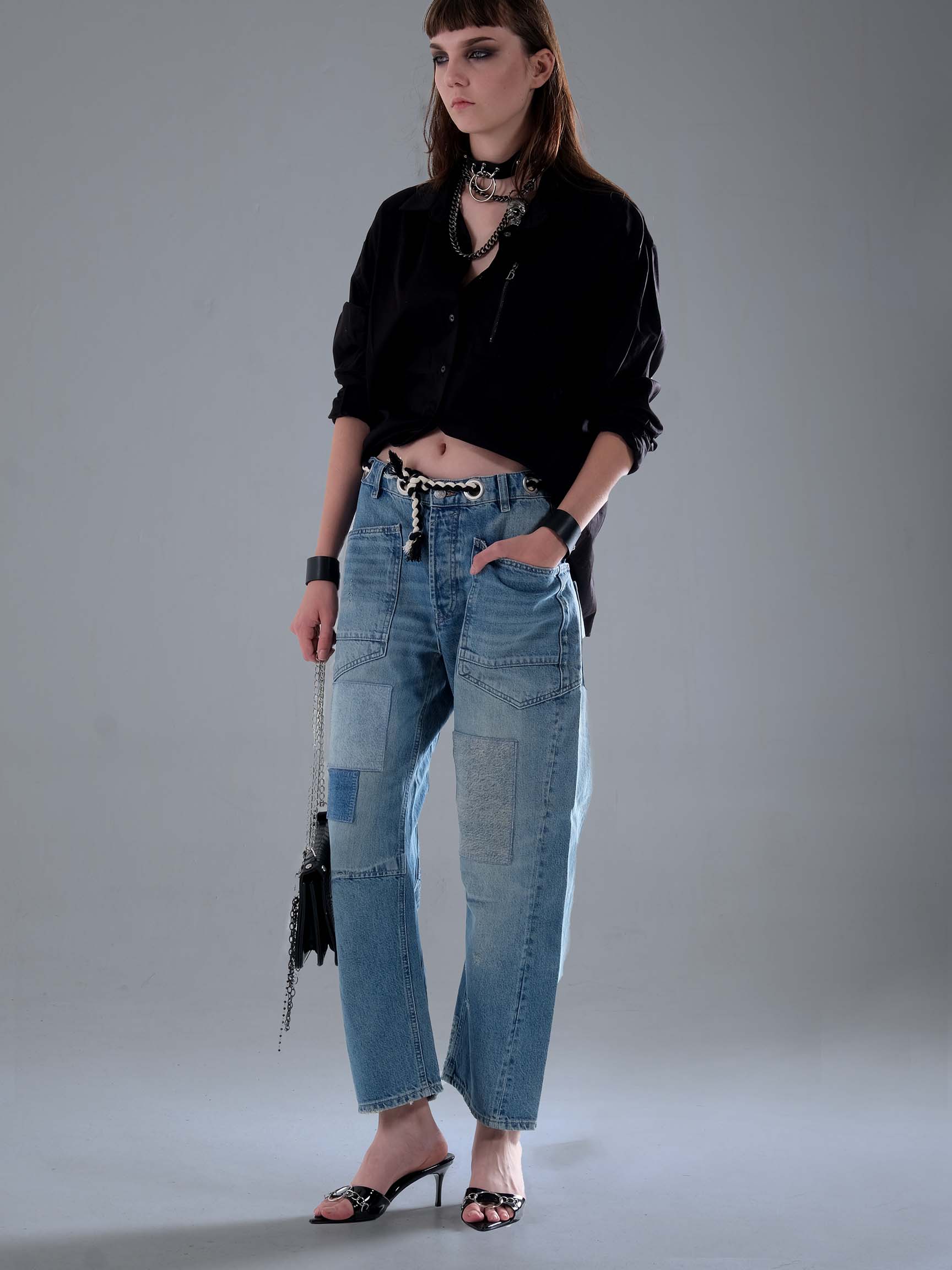 BOYFRIEND BARREL KADIN DENIM PANTOLON