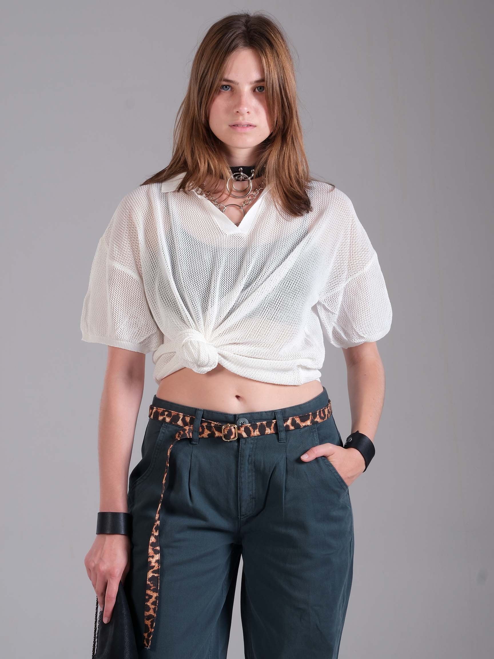 POLO YAKA FİLE TSHIRT
