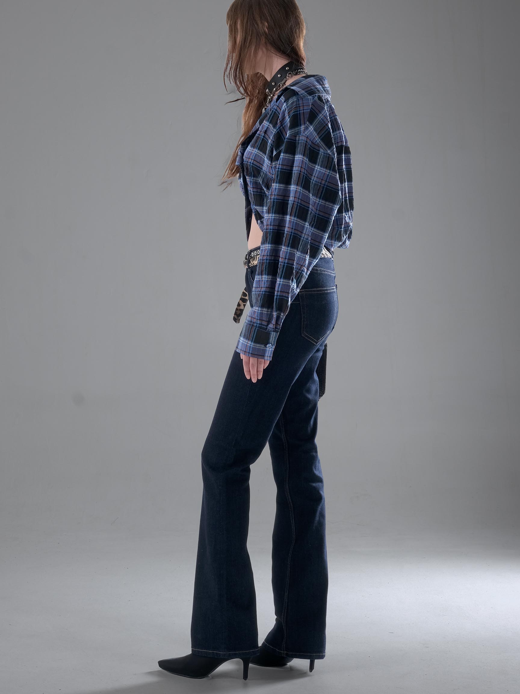 FLARE FIT İSPANYOL DENIM PANTOLON