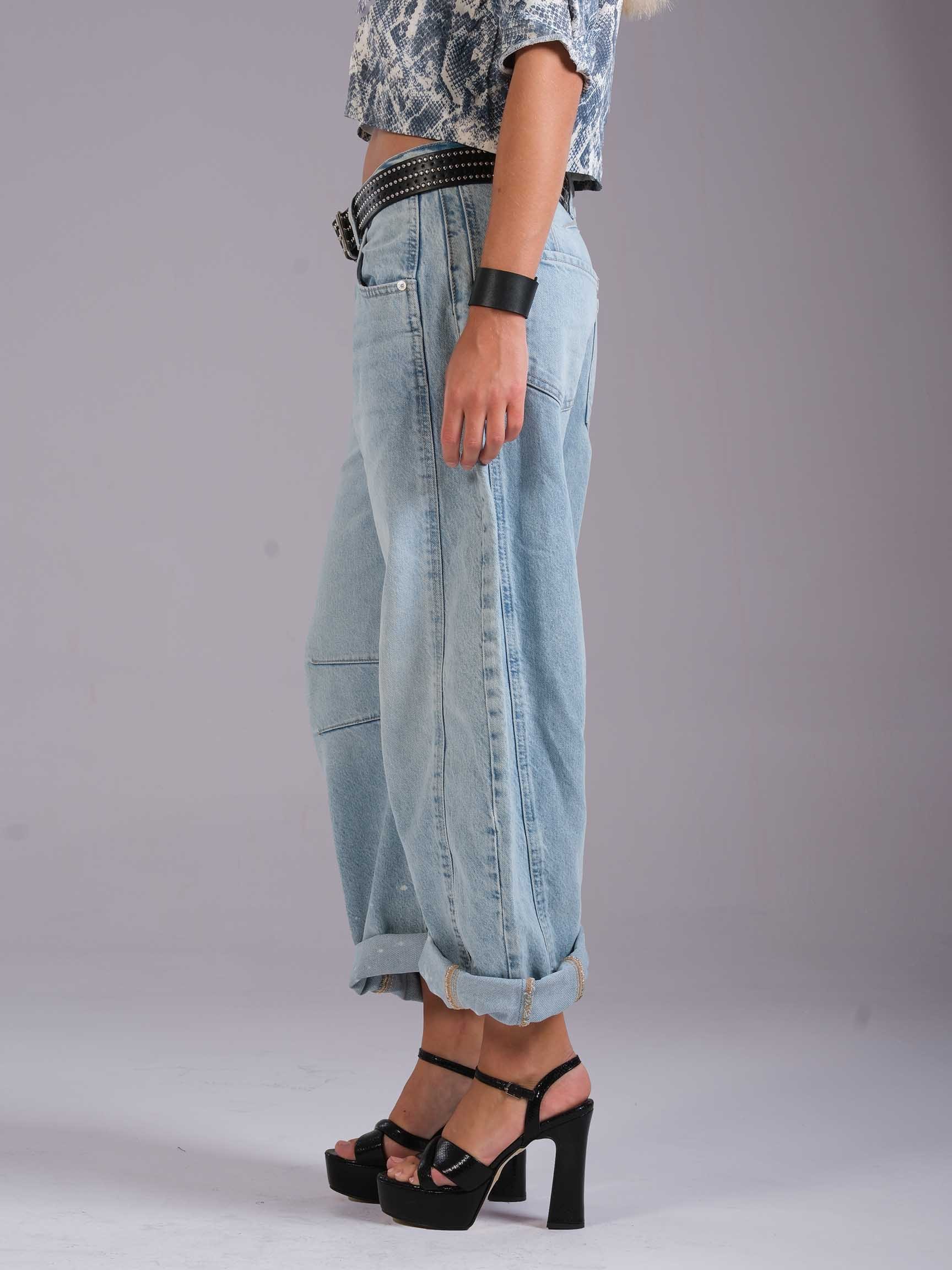 LABORER BALON DENIM PANTOLON